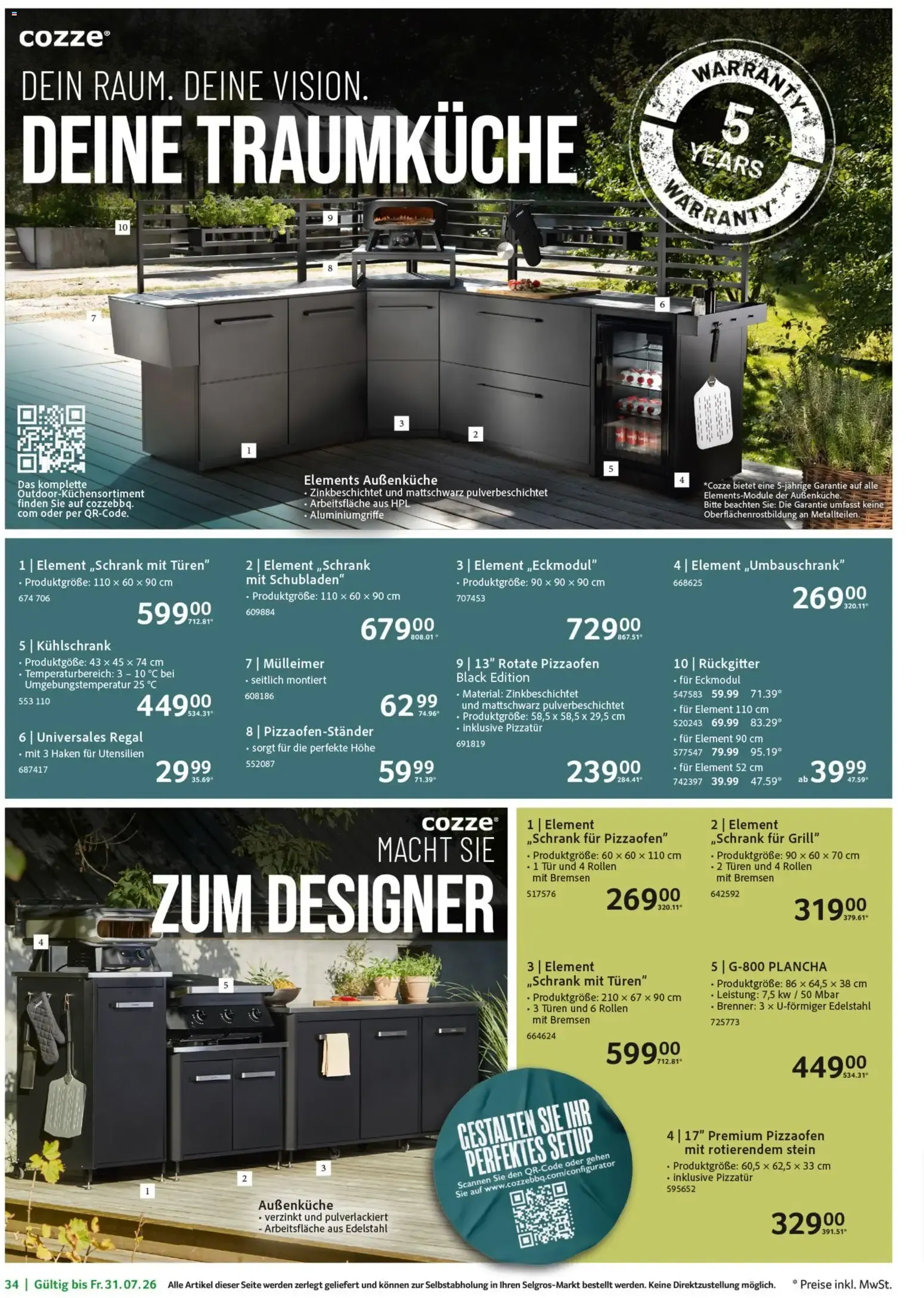 Selgros Garten Exklusiv (ab 19.03.2026) zum Blättern von 19. März bis 31. Juli 2026 - Prospekt seite 33
