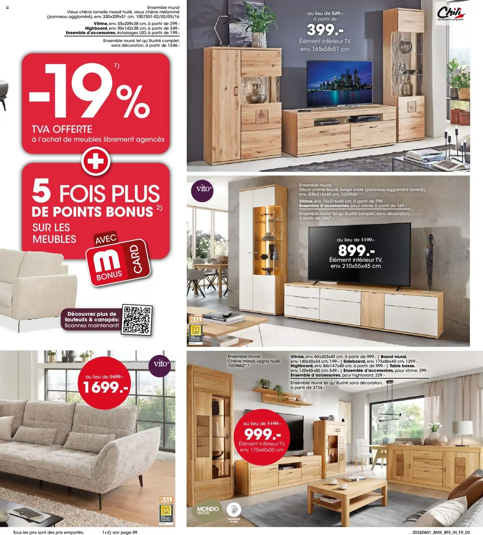 Möbel Martin: Offres, Tendances et Bien-être du 1 juin au 30 juin 2026 - Catalogue page 3