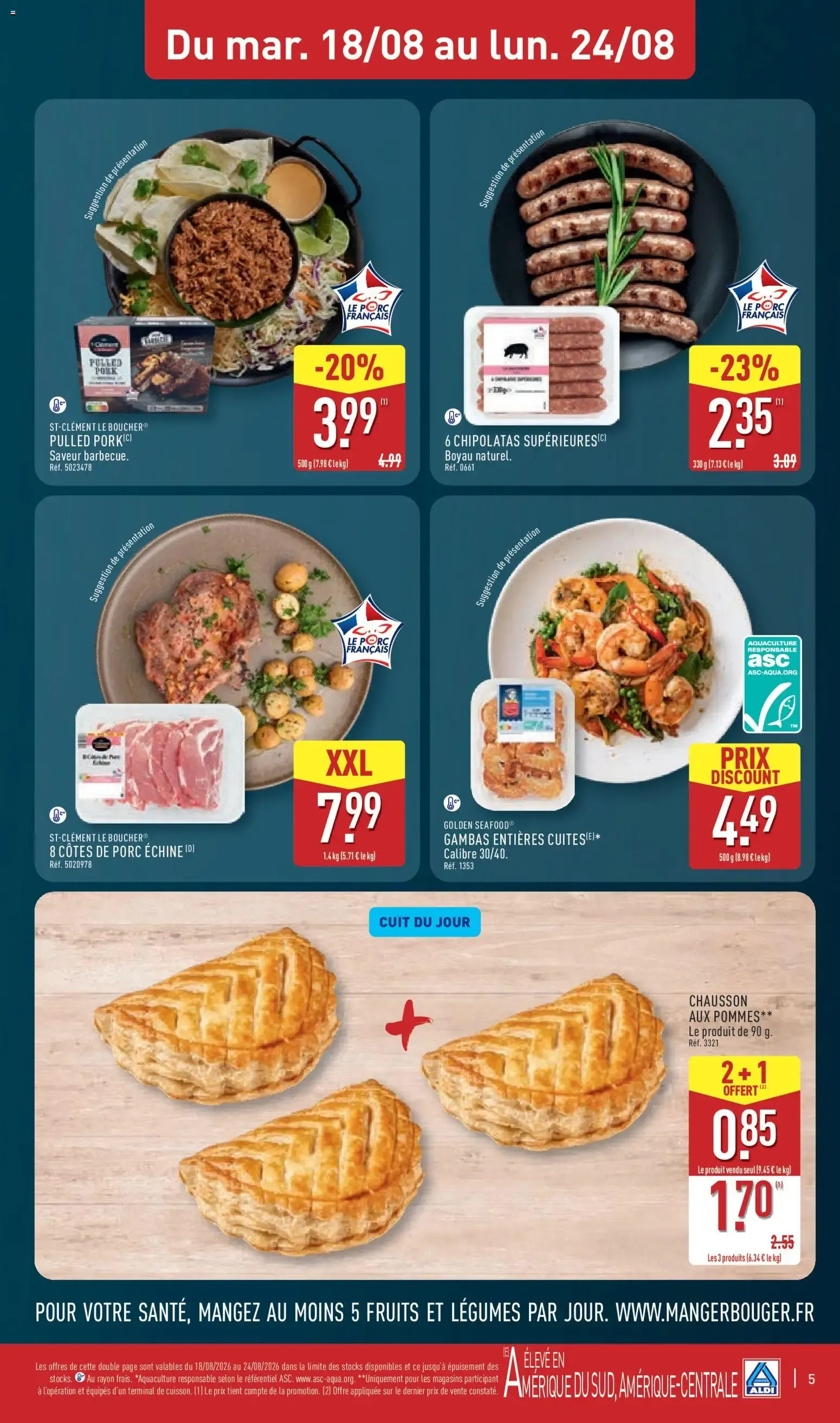 Aldi - Nos Bons Plans de la Semaine du 18 août au 24 août 2026 - Catalogue page 7
