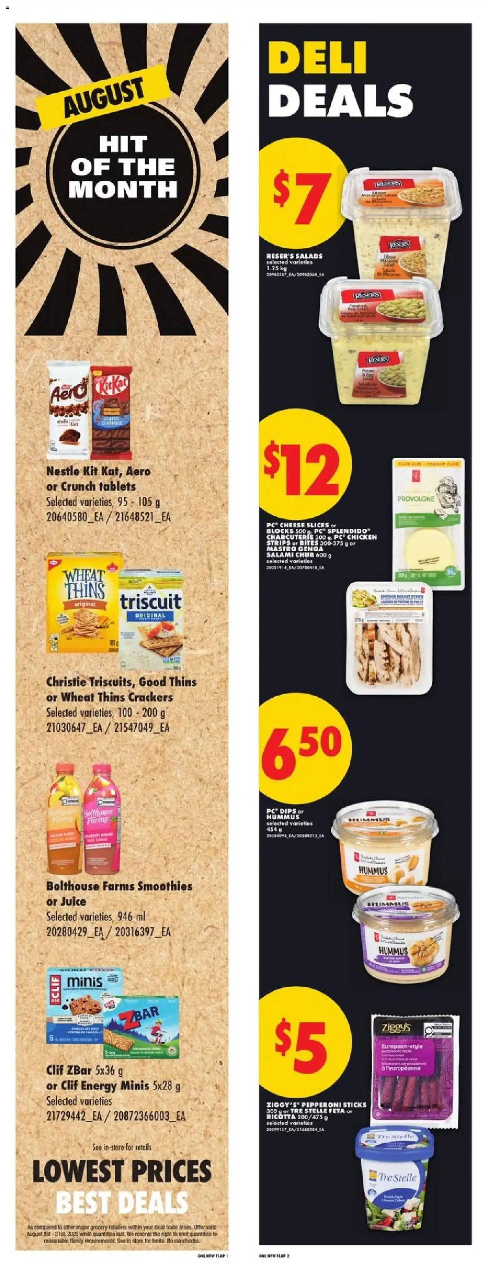 No Frills Flyer Prices Effective Thursday, August 6 to Wednesday, August 12, 2026 from August 6 to August 12 2026 - flyer page 6
