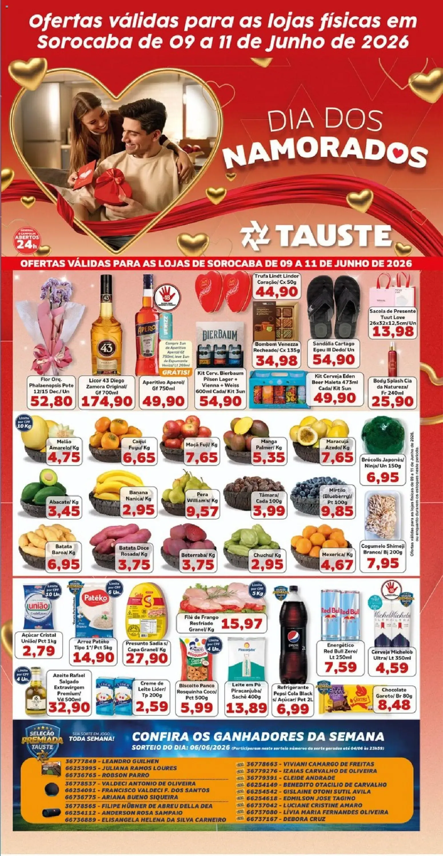 Encarte de Ofertas Sorocaba - Seleção Premiada Tauste 9 de junho até 11 de junho 2026 - Pagina 2