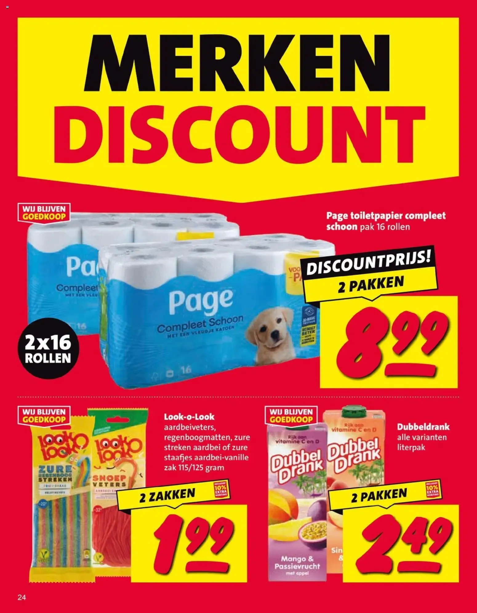 Nettorama Merkendiscount - Welkom bij de Goedkoopste! van 26 oktober tot 1 november 2026 - Folder pagina 24