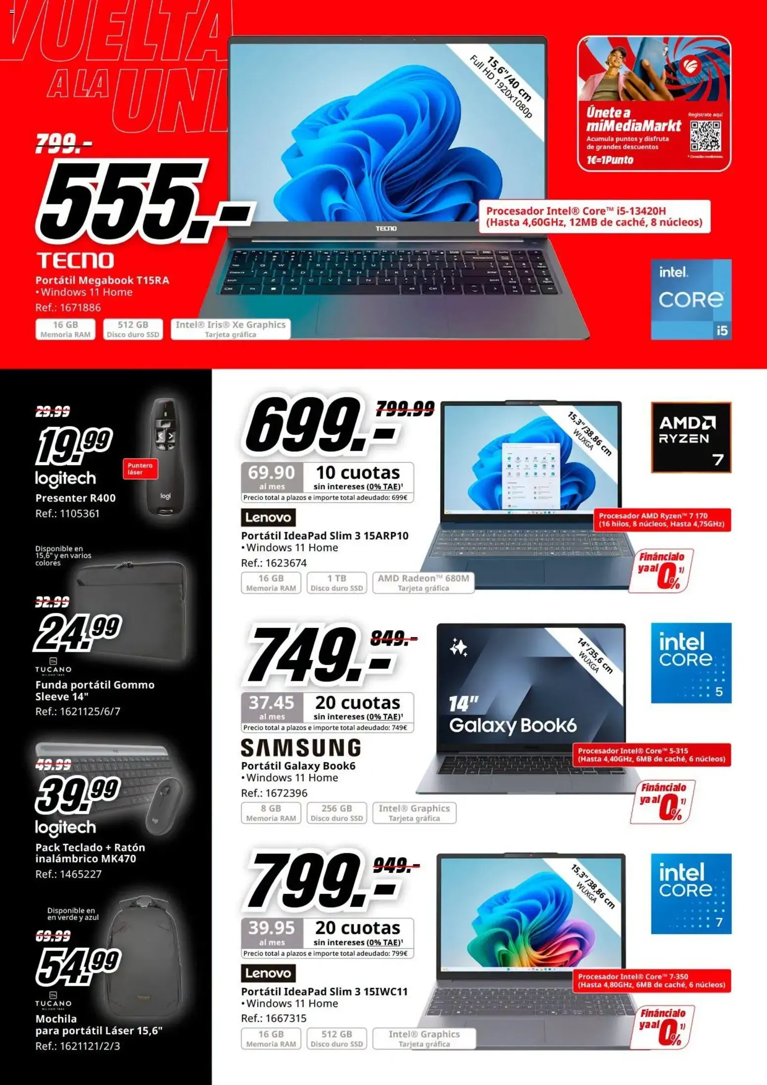 Catálogo de Media Markt: Vuelta a la Uni 17 de septiembre al 27 de septiembre 2026 - Página 19