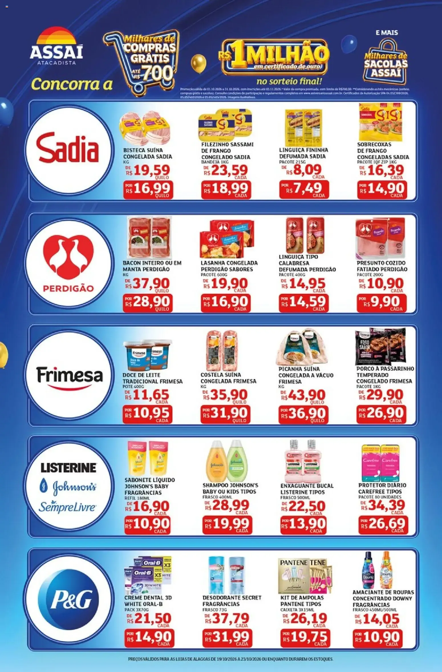 Encarte de Assaí Atacadista ofertas - AL de 19/10/2026 | Promoções Online 19 de outubro até 23 de outubro 2026 - Pagina 2