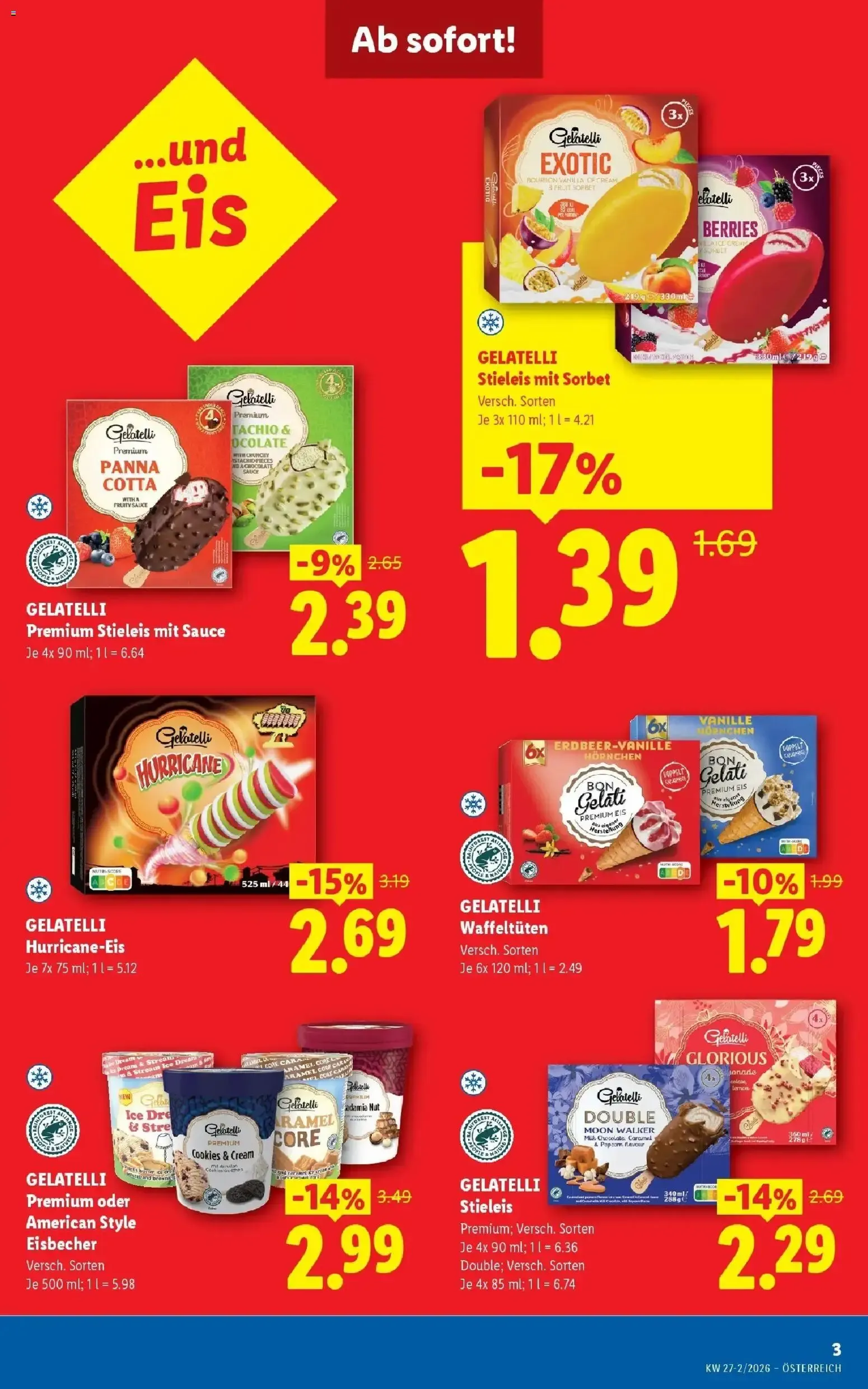 Lidl XXL: Ofertas de la semana von 2. Juli bis 4. Juli 2026 - Flugblätt seite 3