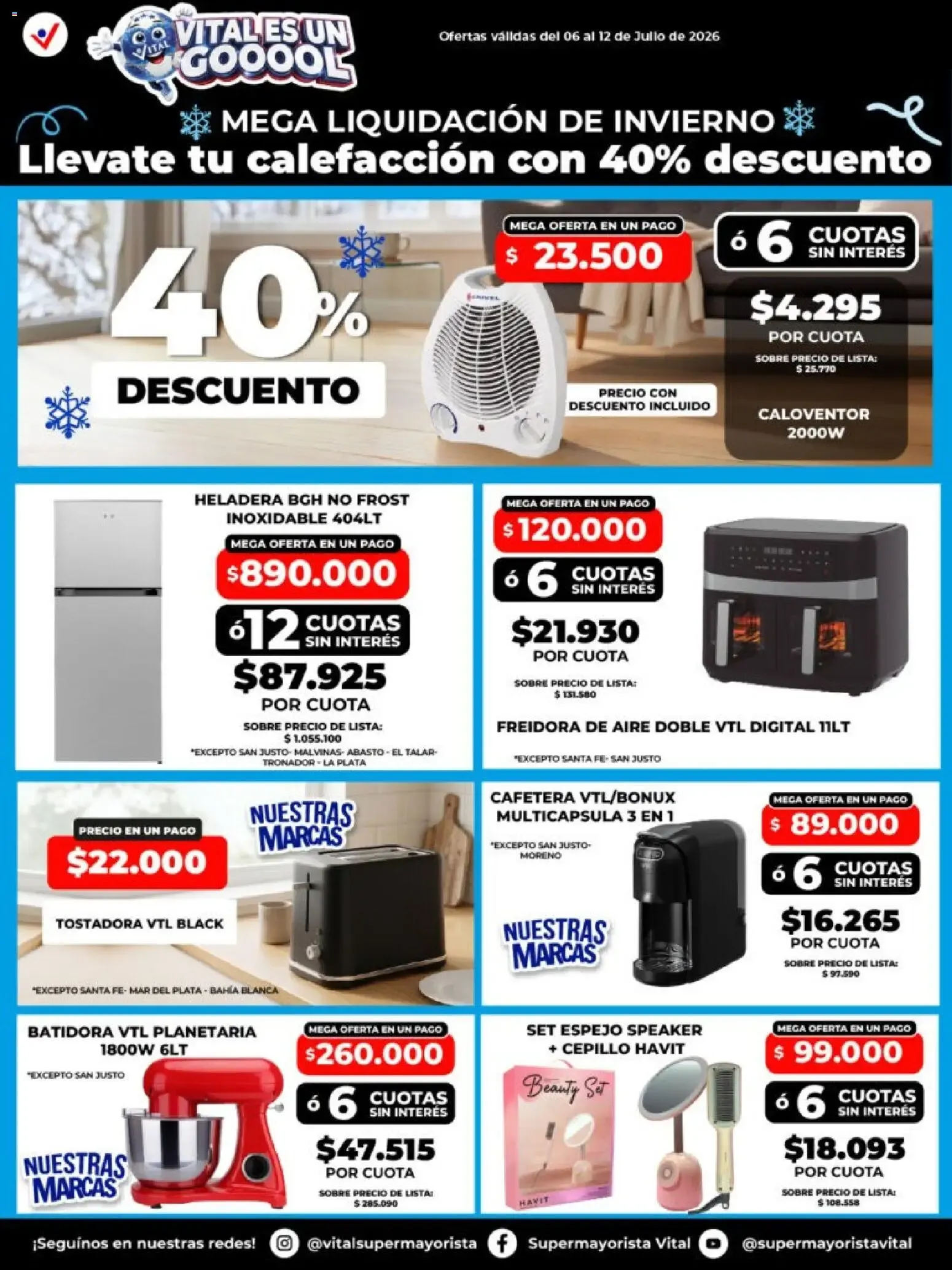 Ofertas de Vital - Especial de nonfood || del 06/07/2026 - 12/07/2026 || Catálogo 6 de julio al 12 de julio 2026 - Página 2 del catálogo