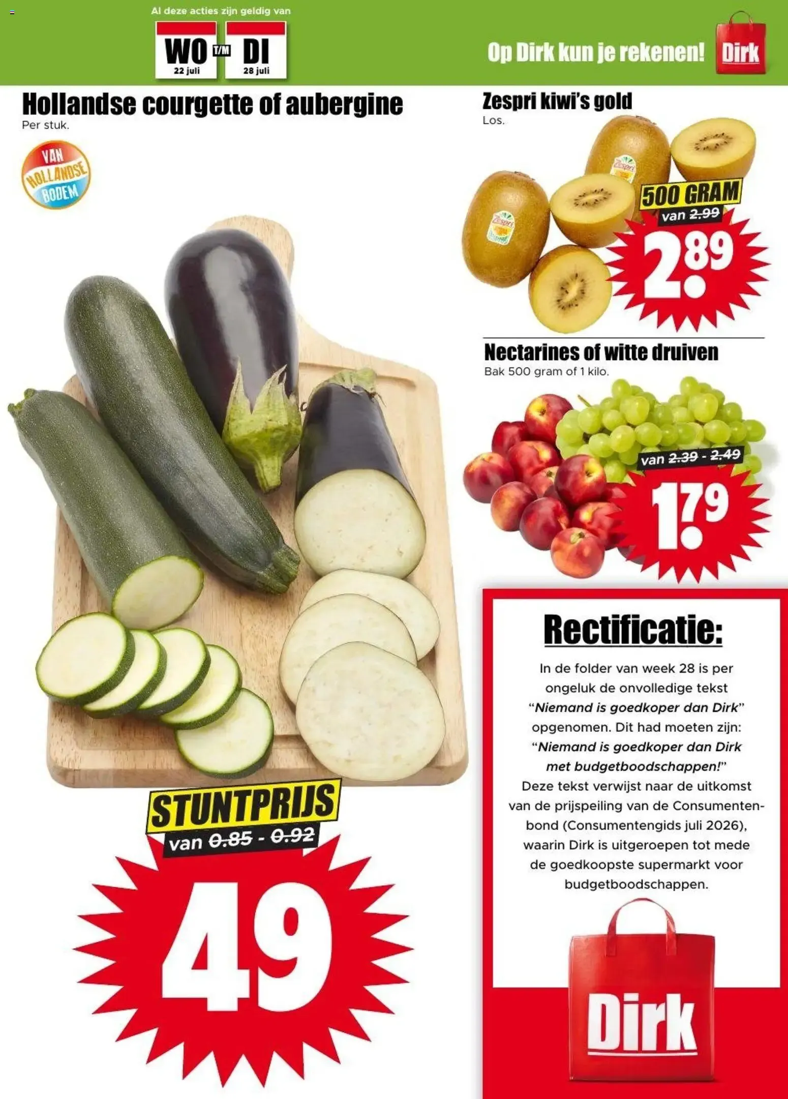 Dirk folder vanaf 22-07-2026 | van de broek NIEUWE van 22 juli tot 27 juli 2026 - Folder pagina 3
