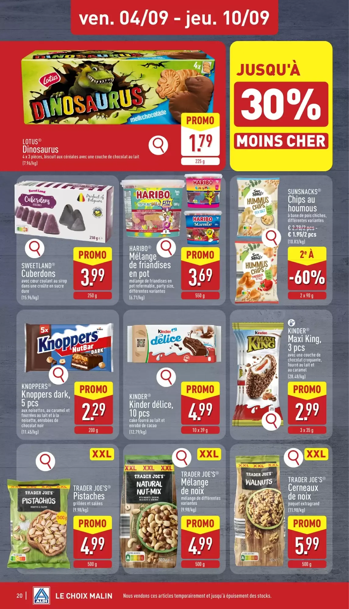 ALDI Dépliant 31/08 - 05/09 van 31 augustus tot 5 september 2026 - folder pagina 20