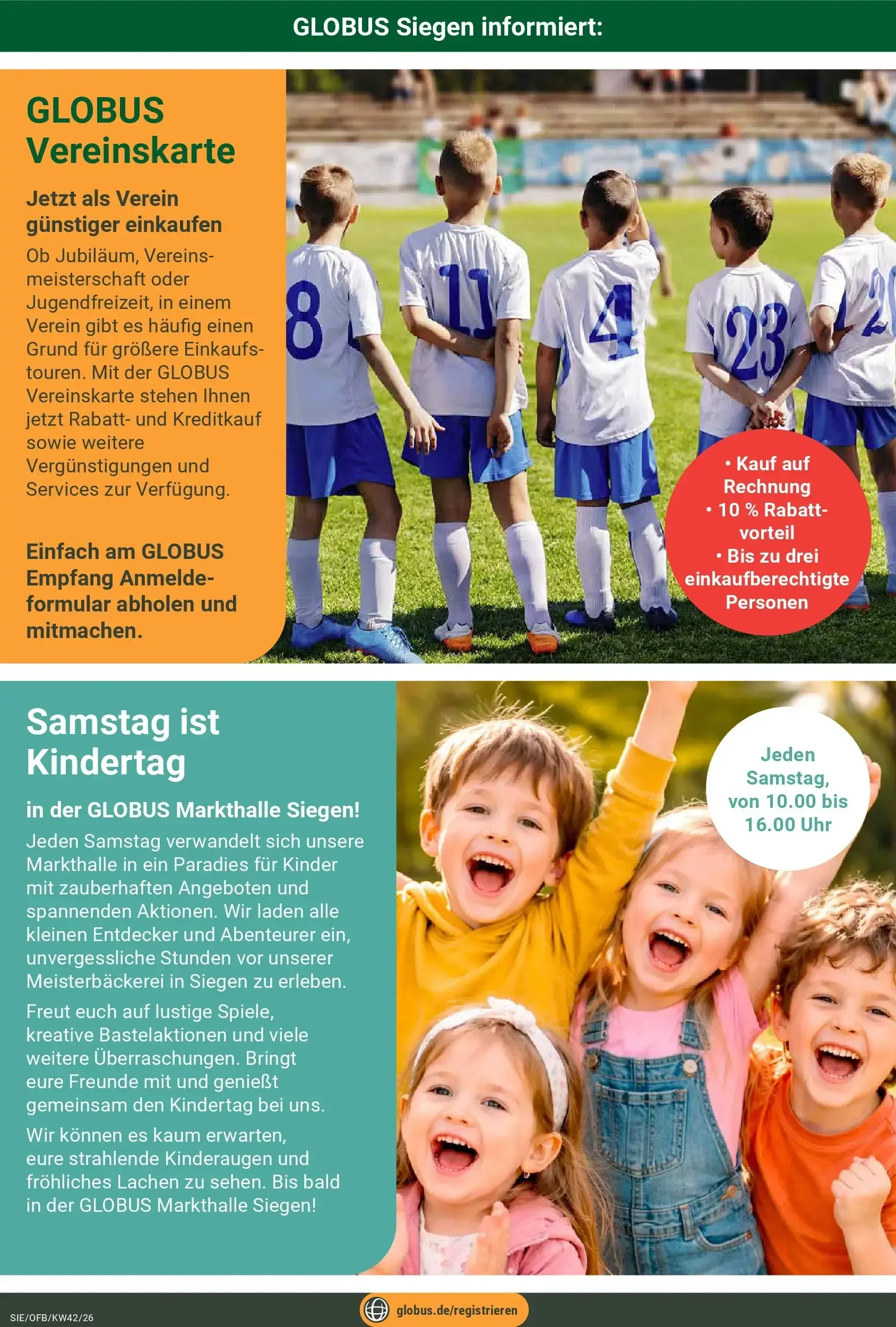 Globus - Siegen Prospekt – von Montag 12.10.2026 bis Samstag 17.10.2026 von 12. Oktober bis 17. Oktober 2026 - Prospekt seite 20