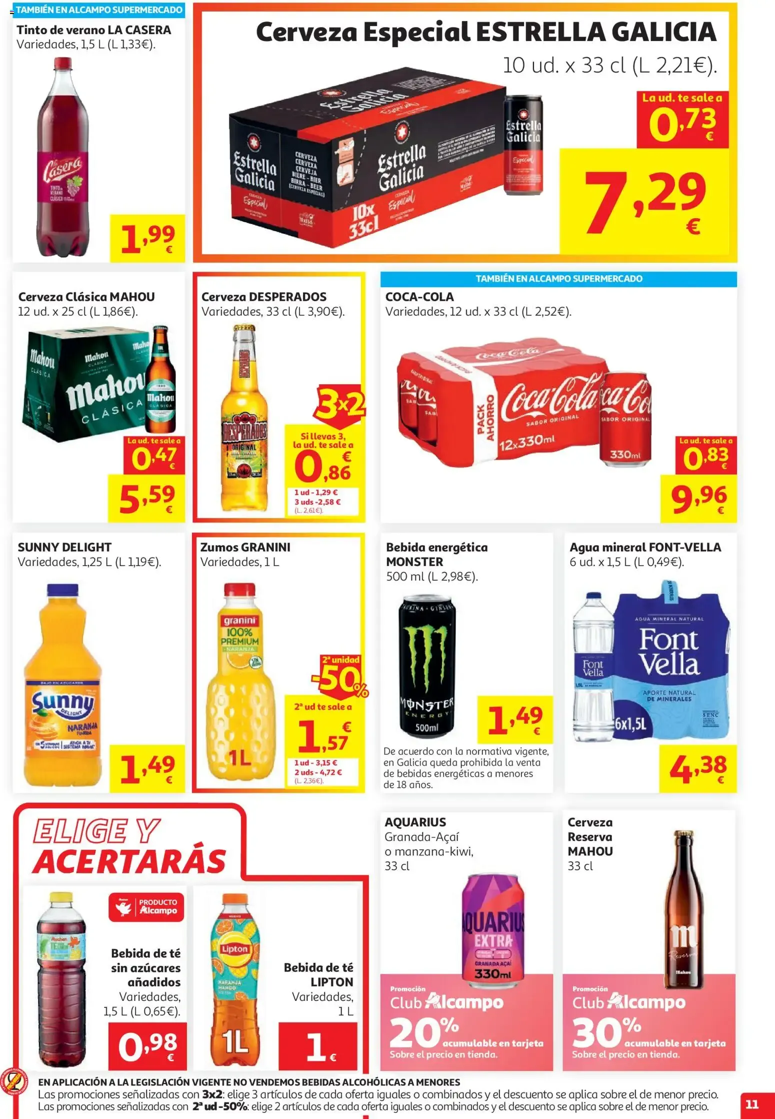 Catálogo de Alcampo: Campaña 'Come fácil en verano' 29 de julio al 12 de agosto 2026 - Página 11