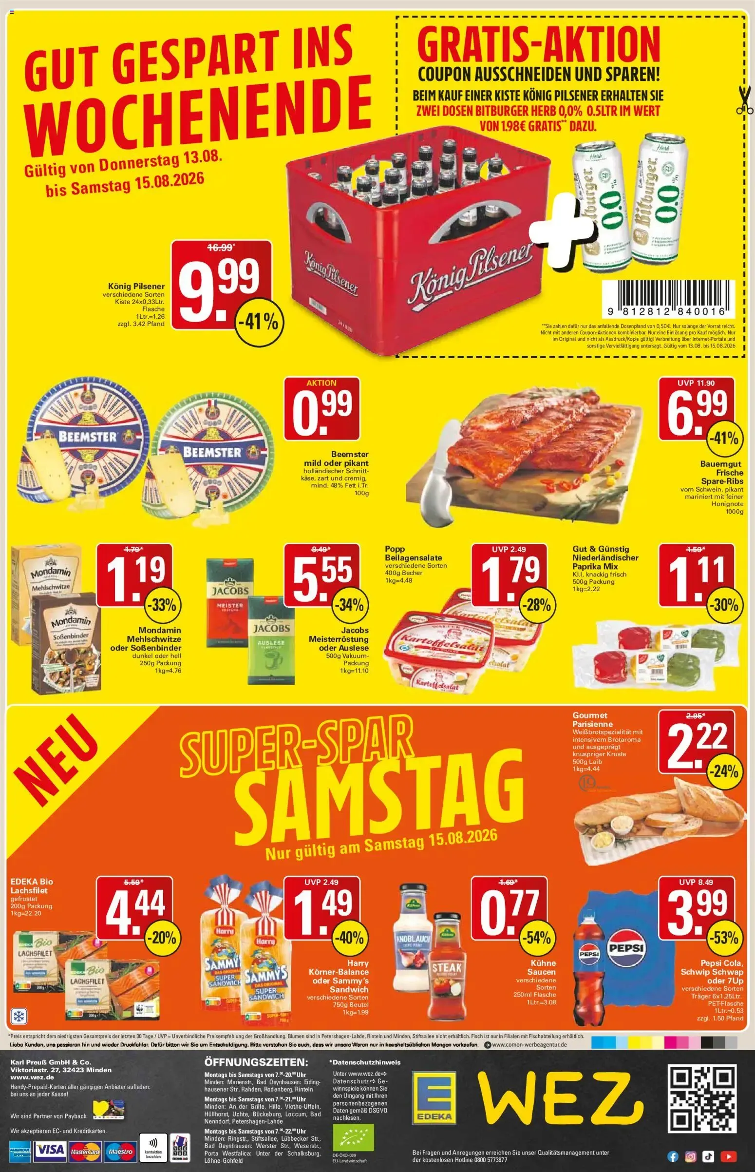 Die WEZette von 10. August bis 15. August 2026 - Prospekt seite 16