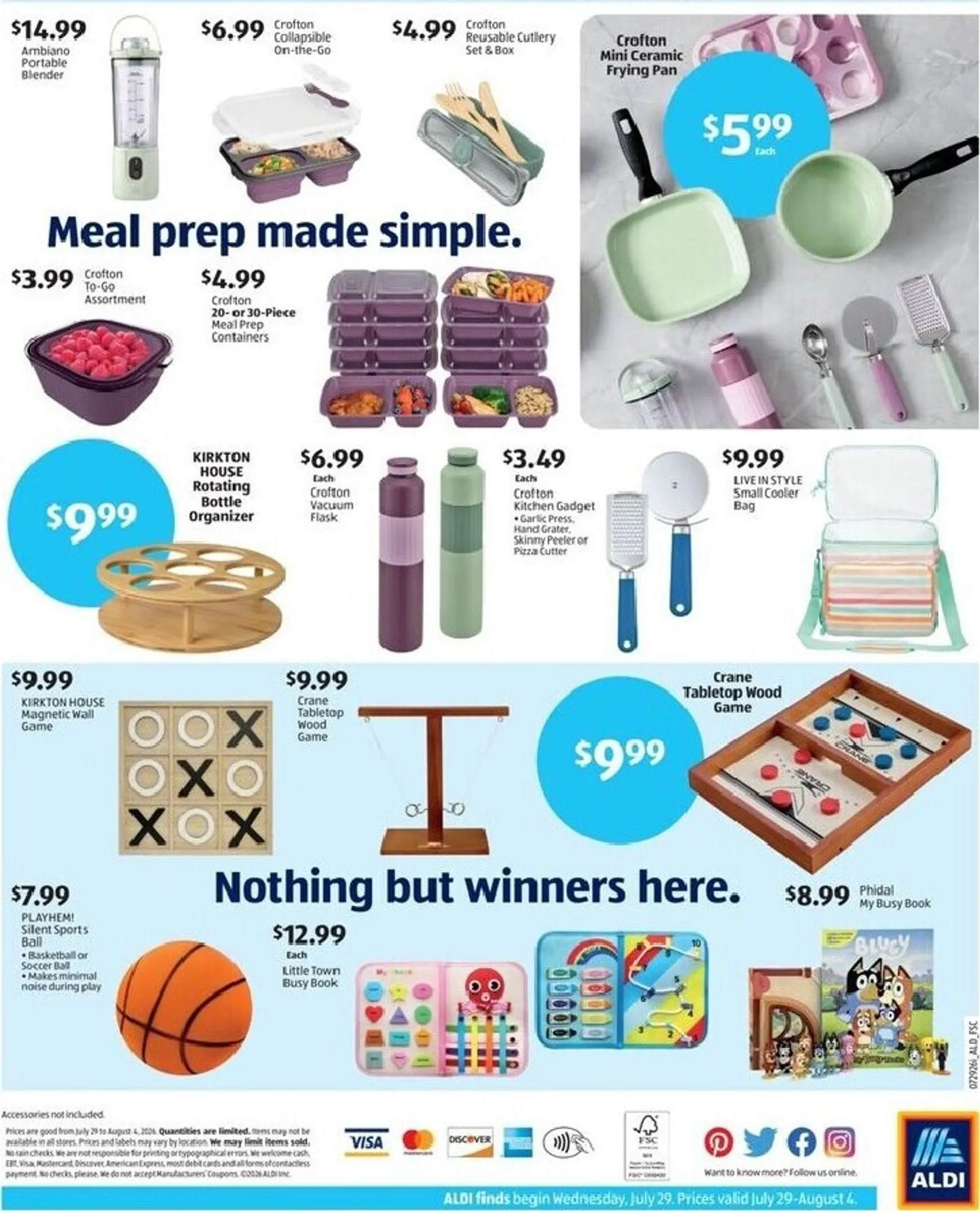 Weekly ad Current ALDI leaflet valid from Wednesday 07/29/2026 to Tuesday 08/04/2026 from July 29 to August 4 2026 - Page 4