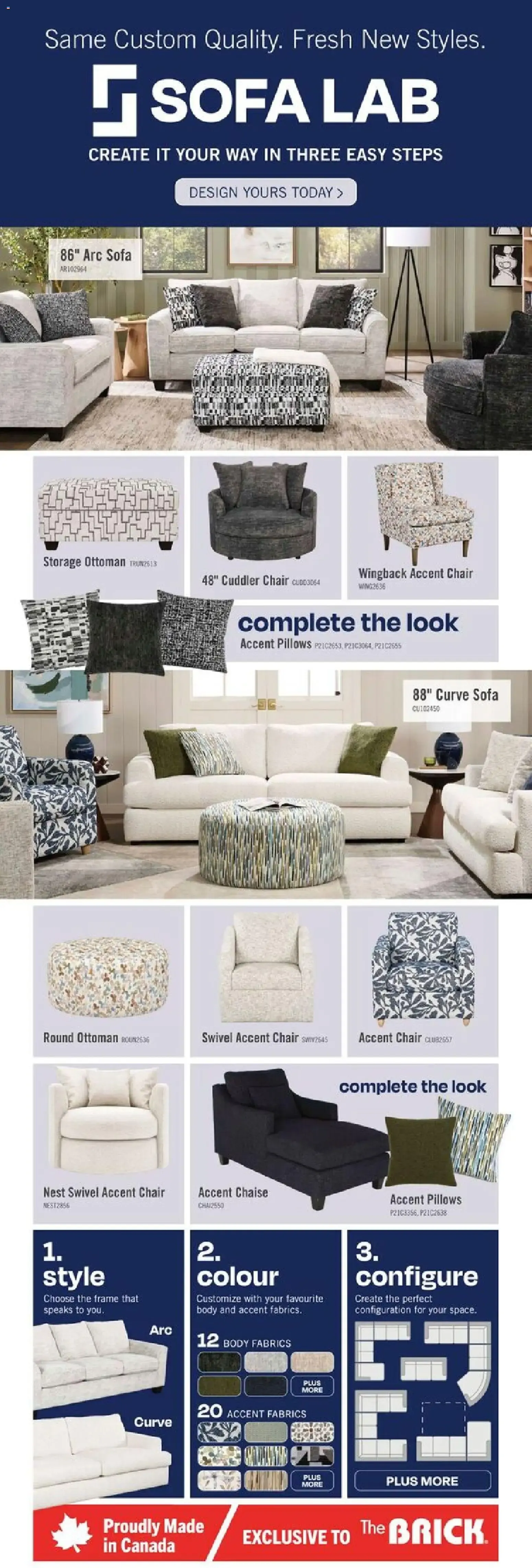 The Brick weekly flyer / circulaire from Oct 22, 2026 > weekly specials & deals from October 22 to October 26 2026 - flyer page 6