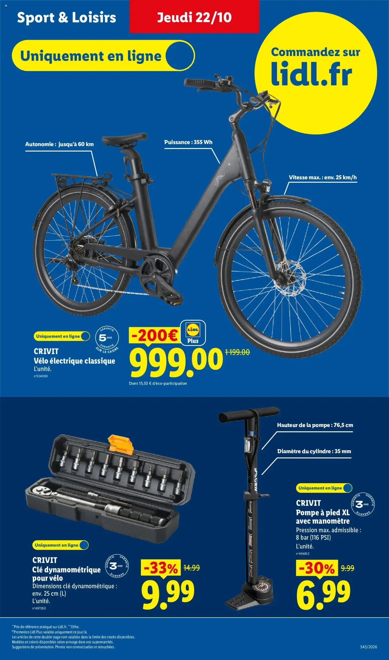Lidl: Le Moins Toujours Plus du 22 octobre au 28 octobre 2026 - Catalogue page 40