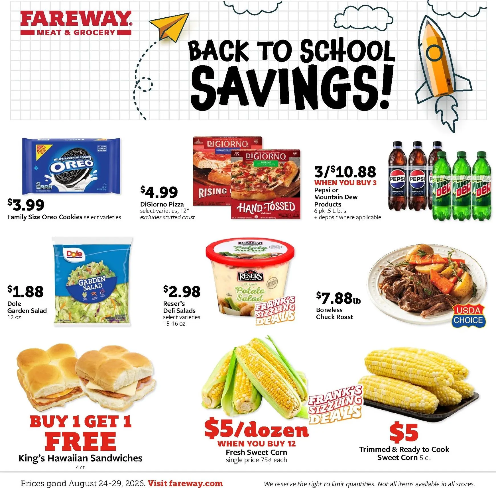 BACK TO SCHOOL SAVINGS!