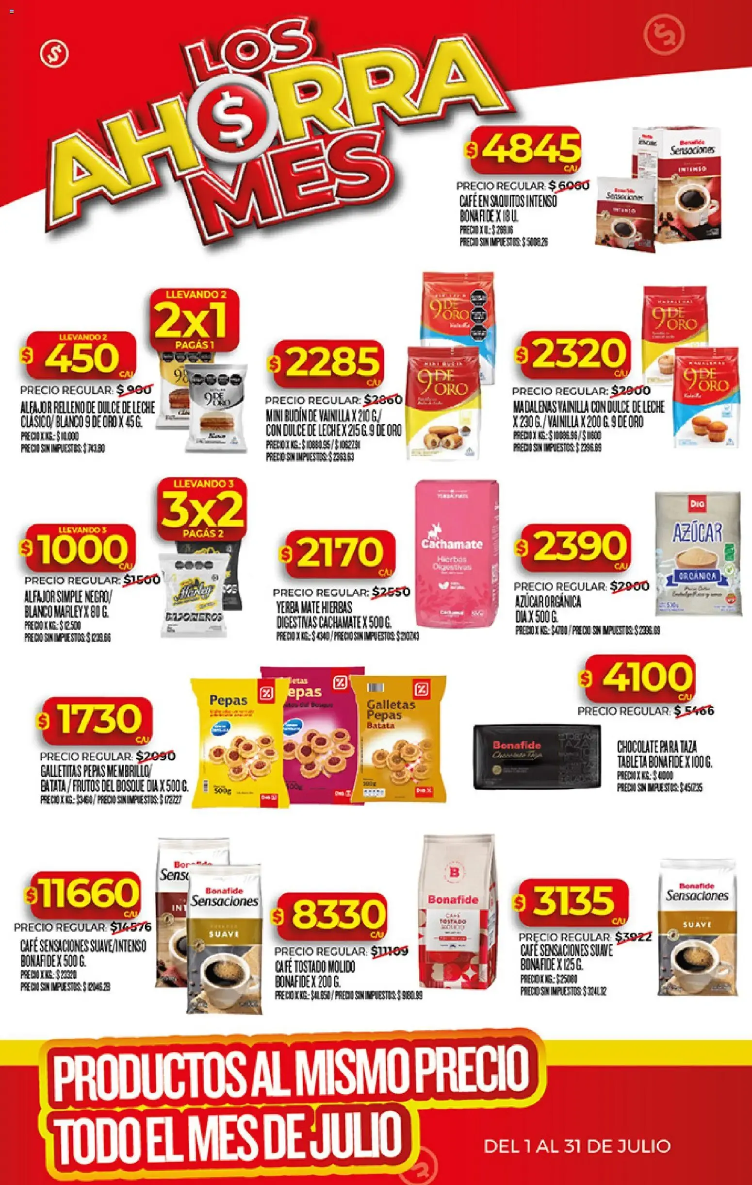 Ofertas de Los Ahorra Mes 1 de julio al 31 de julio 2026 - Página 8 del catálogo
