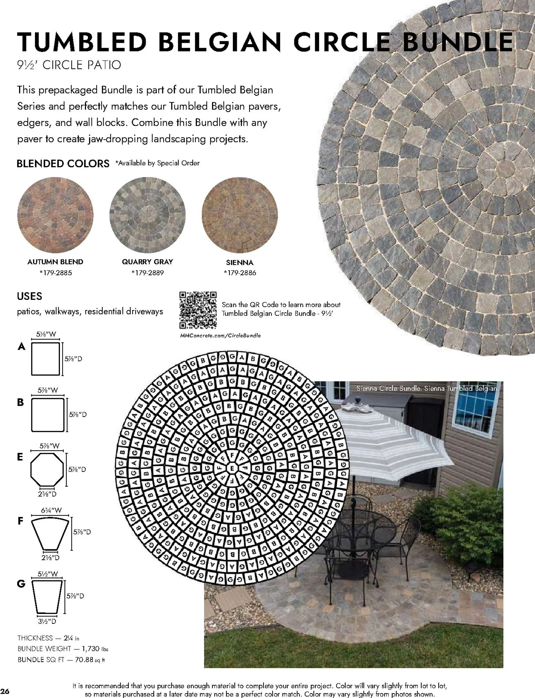 Weekly ad Current Menards - Landscape Block Catalog leaflet valid from Thursday 04/02/2026 to Thursday 12/31/2026 from April 2 to December 31 2026 - Page 27