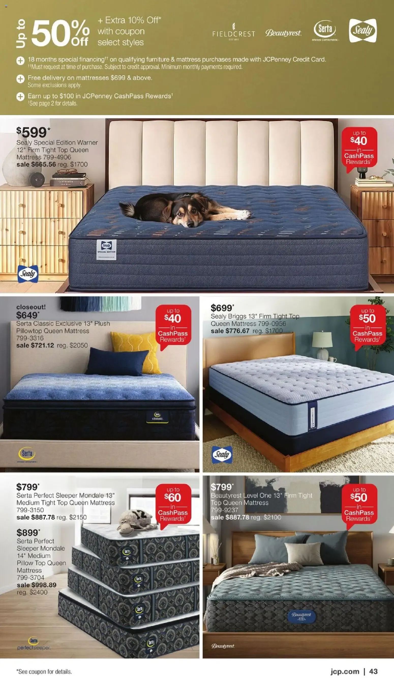 Weekly ad JCPenney Semi-Annual Home Sale from September 28 to October 25 2026 - Page 42
