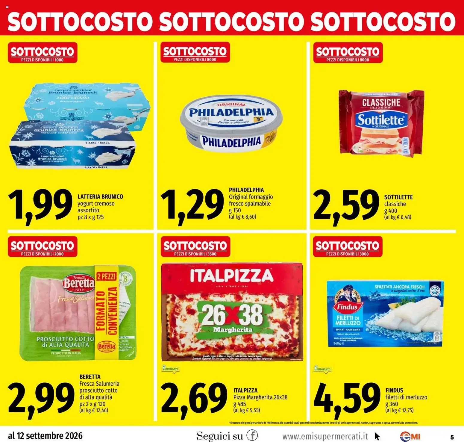 EMI volantino dal 03/09/2026 - online Offerte da 3 settembre a 16 settembre di 2026 - Pagina del volantino 5
