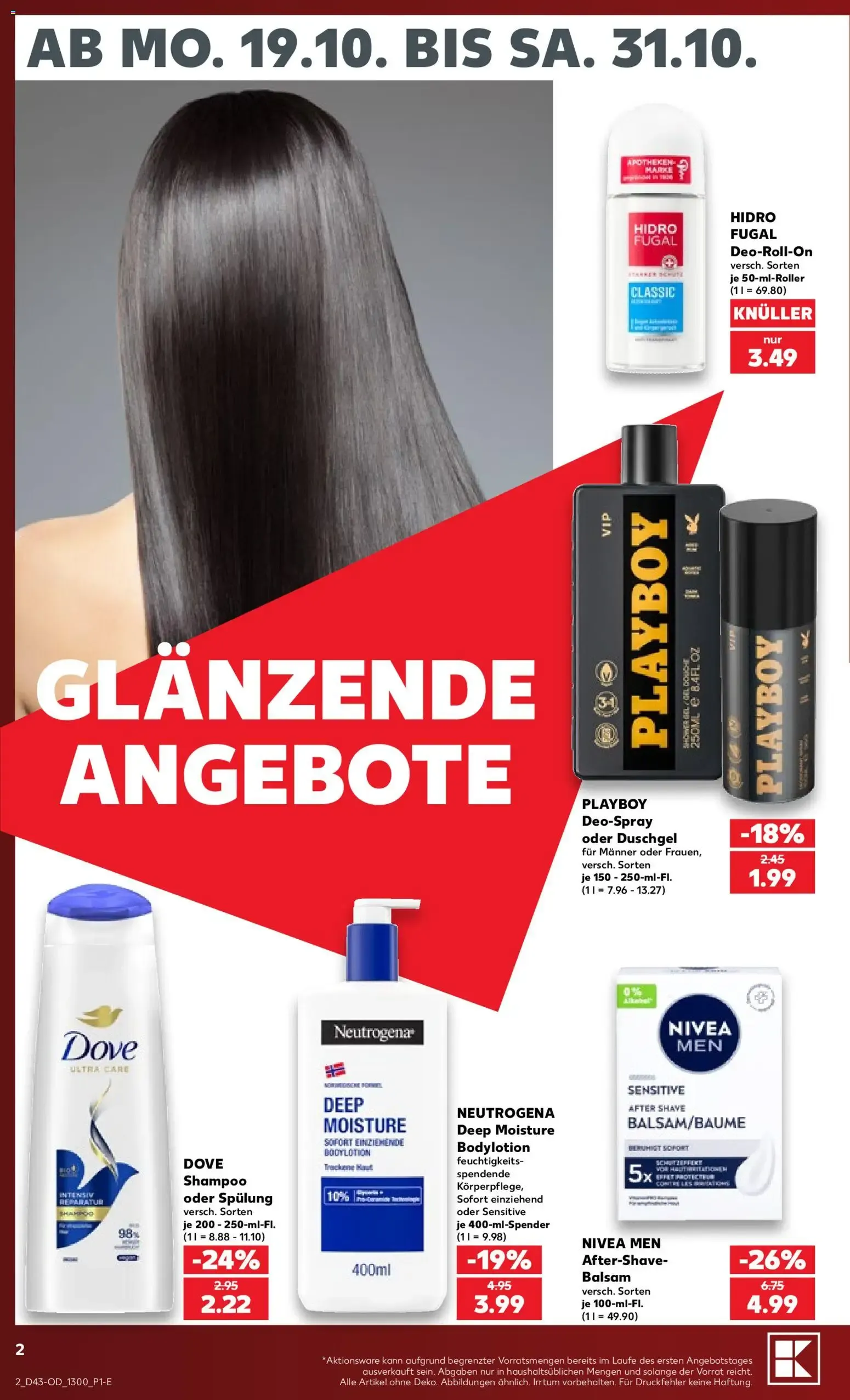 Kaufland: Deutschlands Größte Drogerie-Abteilung van 19 oktober tot 31 oktober 2026 - Folder pagina 2