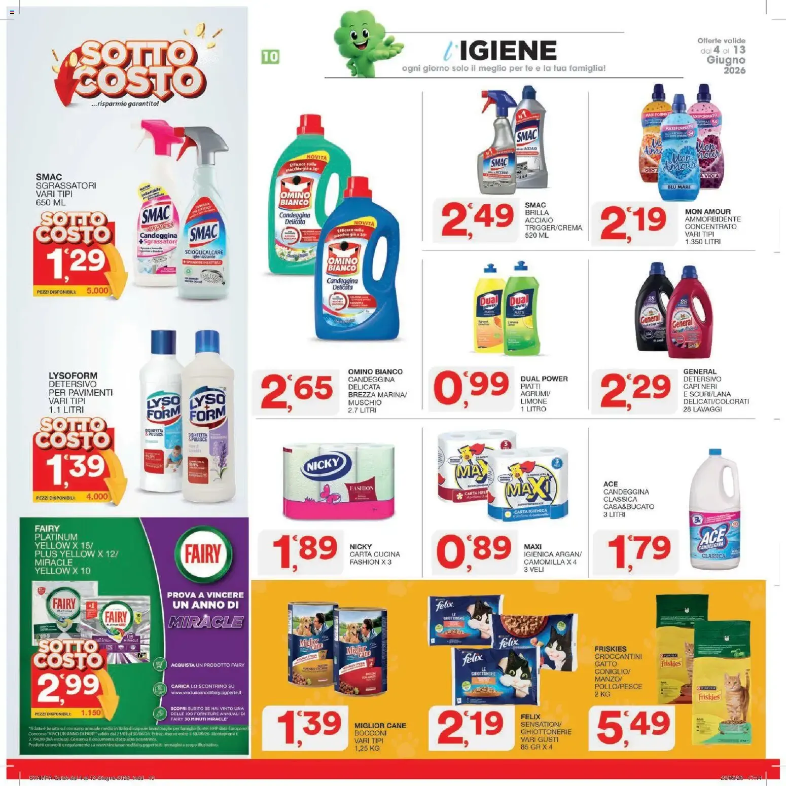 Nuovo SISA volantino Quick dal 04/06/2026 > offerte anteprima 🛍️ da 4 giugno a 13 giugno di 2026 - Pagina del volantino 10