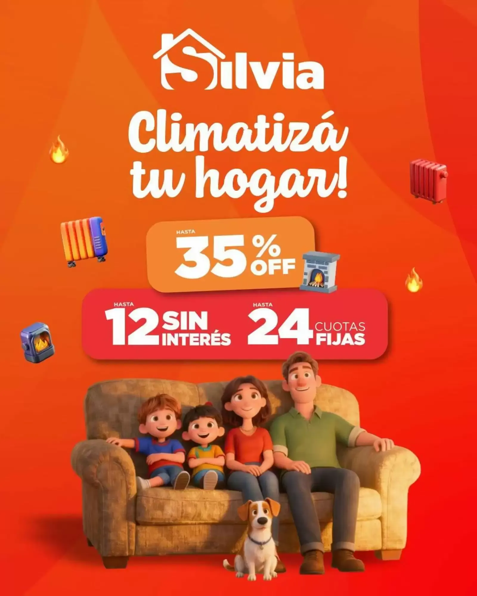 Ofertas de Silvia Climatizá tu hogar! 6 de agosto al 31 de agosto 2026 - Página 1 del catálogo