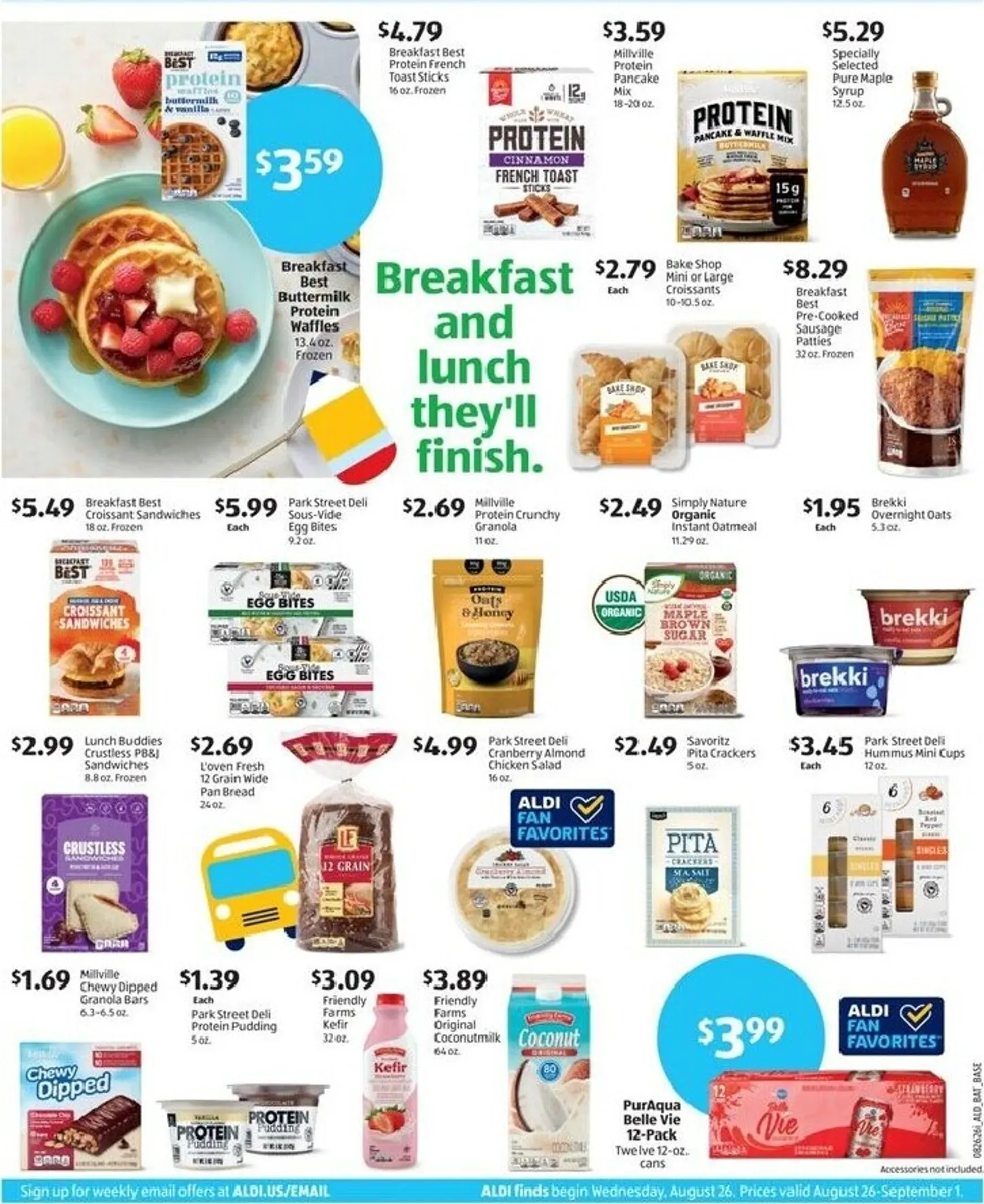 Weekly ad Current ALDI leaflet valid from Wednesday 08/26/2026 to Tuesday 09/01/2026 from August 26 to September 1 2026 - Page 2