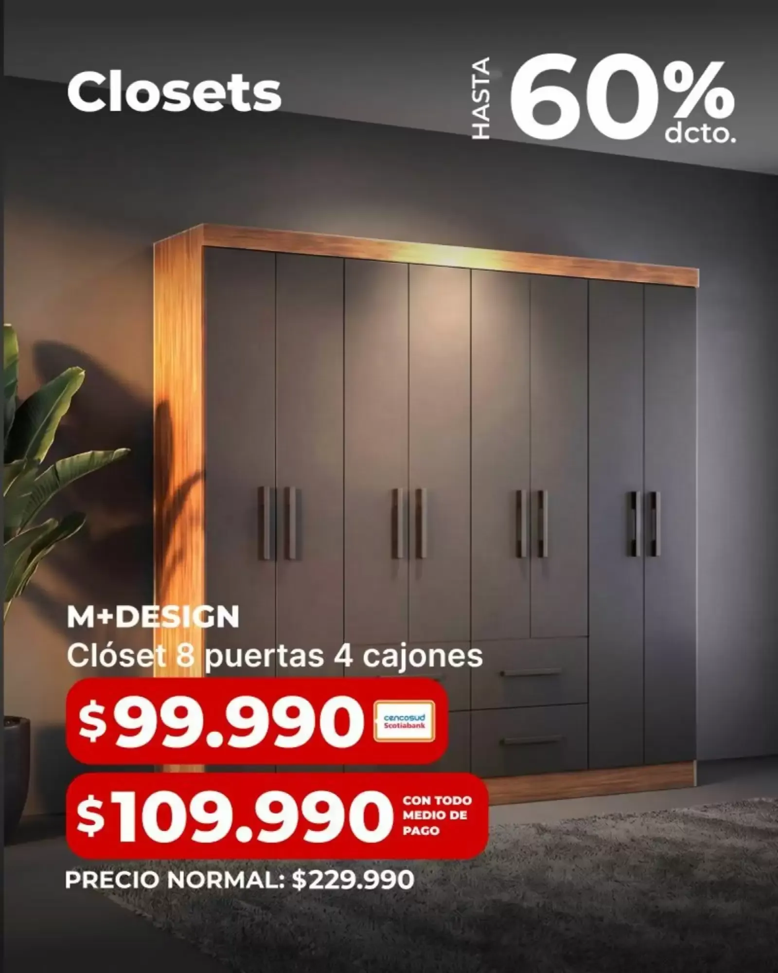 Catálogo de Closets M+Design 13 de octubre al 28 de octubre 2026 - Página 1