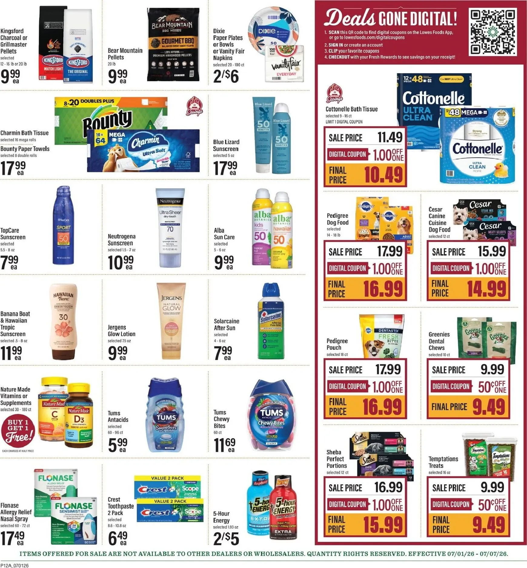 Weekly ad Lowes Foods - July 4th Deals from July 1 to July 7 2026 - Page 18