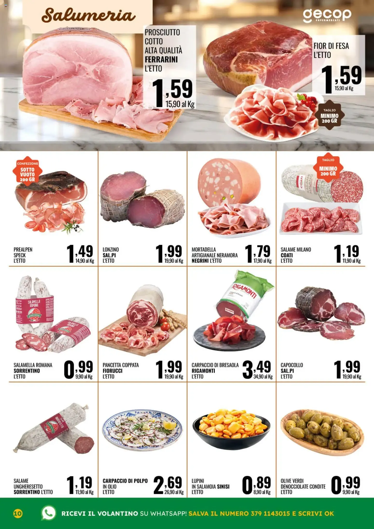 Nuovo GECOP volantino dal 21/09/2026 > offerte anteprima 🛍️ da 21 settembre a 4 ottobre di 2026 - Pagina del volantino 10