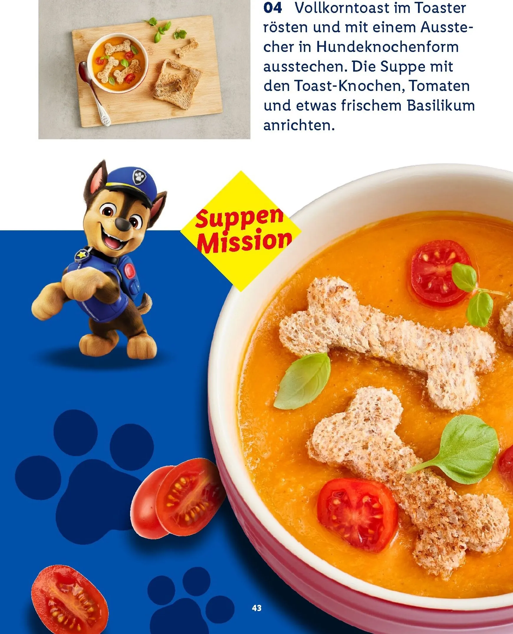 Lidl - Paw Patrol Rezeptheft Prospekt – von Montag 20.07.2026 bis Sonntag 23.08.2026 von 20. Juli bis 23. August 2026 - Prospekt seite 43