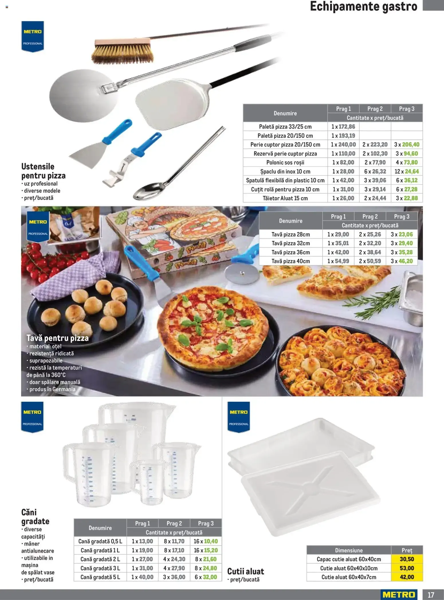 Catalog Metro Catalog Echipamente Pentru Horeca - Oferta 01.07.2026 - 30.09.2026 de la 1 iulie până la 30 septembrie 2026 - Revista Pagina 17