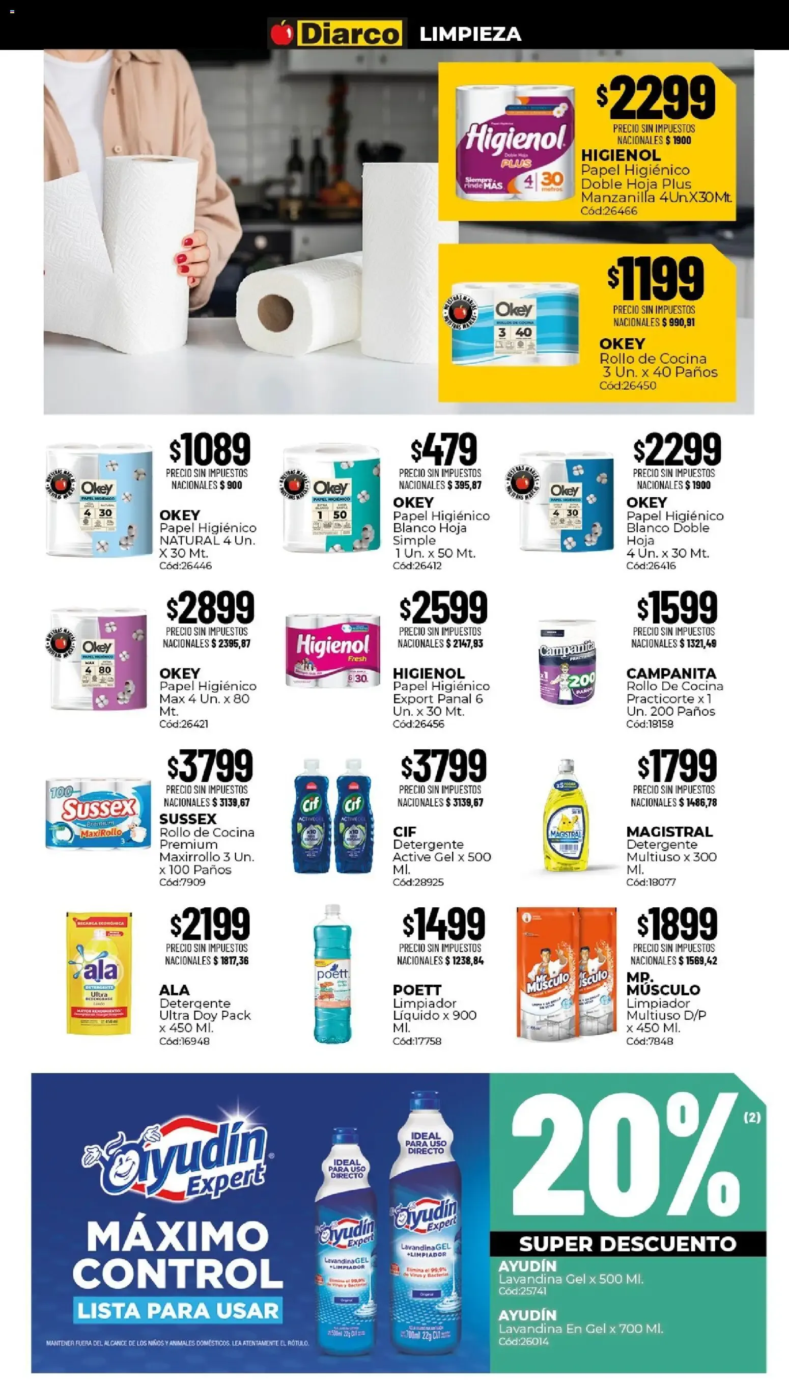 Ofertas de Diarco - Ofertas del 26/10/2026 - 30/10/2026 26 de octubre al 30 de octubre 2026 - Página 17 del catálogo
