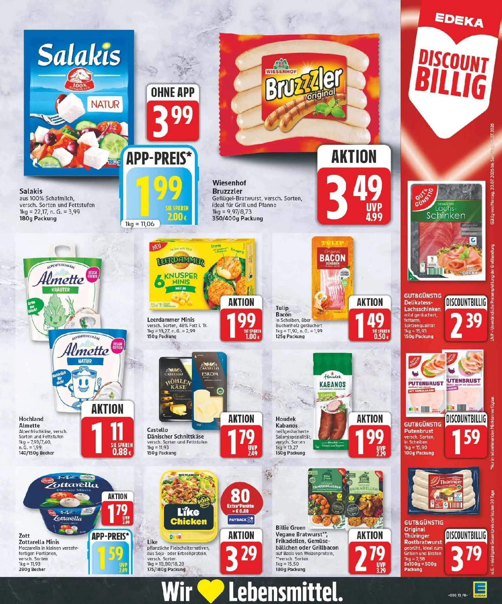 Edeka Prospekt nächste Woche – von Montag 20.07.2026 bis Samstag 25.07.2026 von 20. Juli bis 25. Juli 2026 - Prospekt seite 13