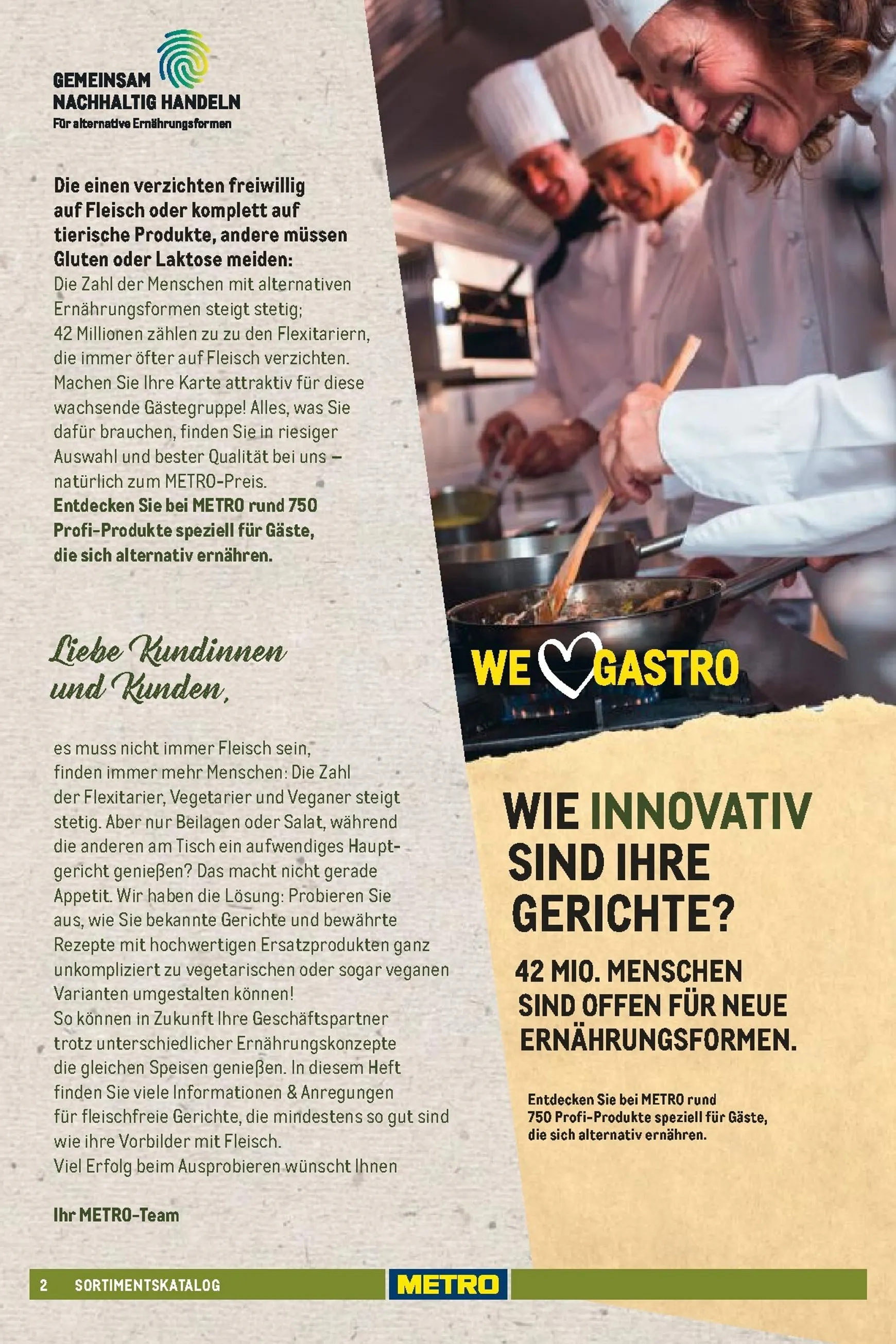 Metro - Vegan & Vegetarisches Sortiment Prospekt – von Sonntag 21.06.2026 bis Donnerstag 31.12.2026 von 21. Juni bis 31. Dezember 2026 - Prospekt seite 2