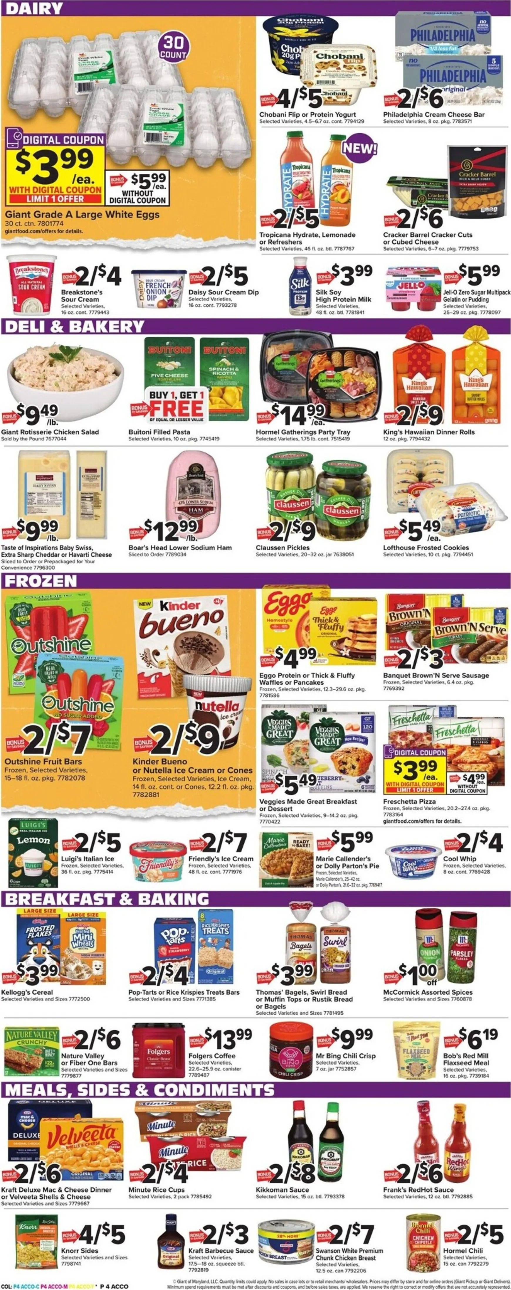 Weekly ad Giant - Celebrate July 4th from June 26 to July 2 2026 - Page 10