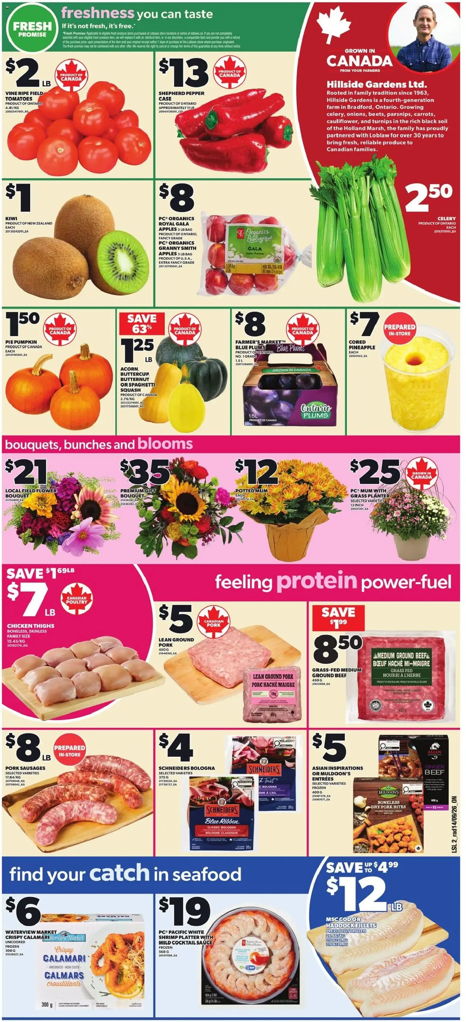 Loblaws weekly flyer / circulaire from Sep 17, 2026 > weekly specials & deals from September 17 to September 23 2026 - flyer page 3