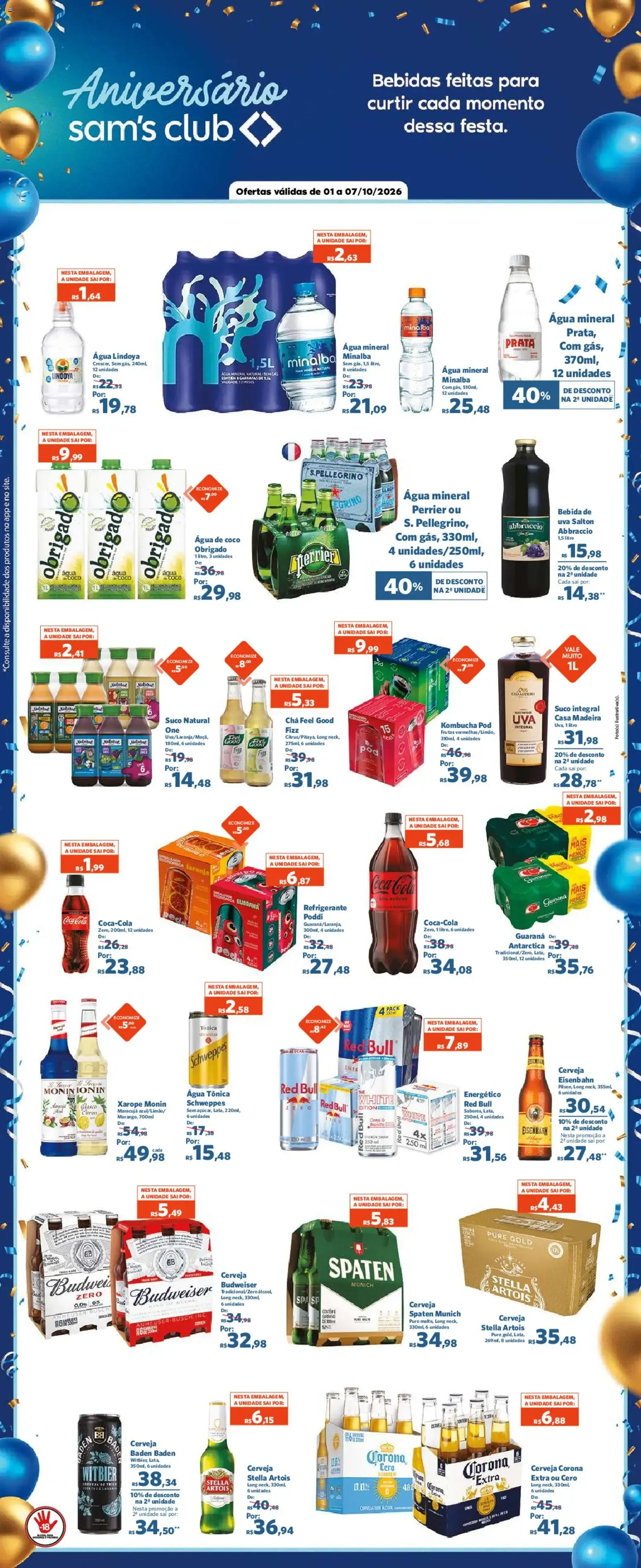 Encarte de Sam's Club - Ofertas da semana de 01/10/2026 | Promoções Online 1 de outubro até 7 de outubro 2026 - Pagina 6