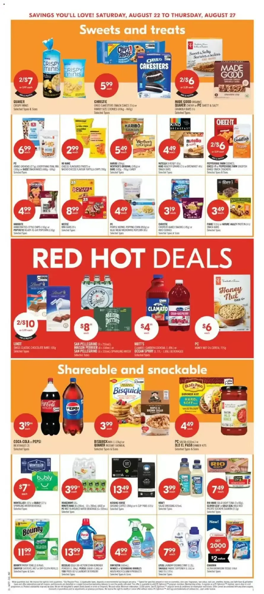 Shoppers Drug Mart flyer week 34 from August 21 to August 27 2026 - flyer page 6