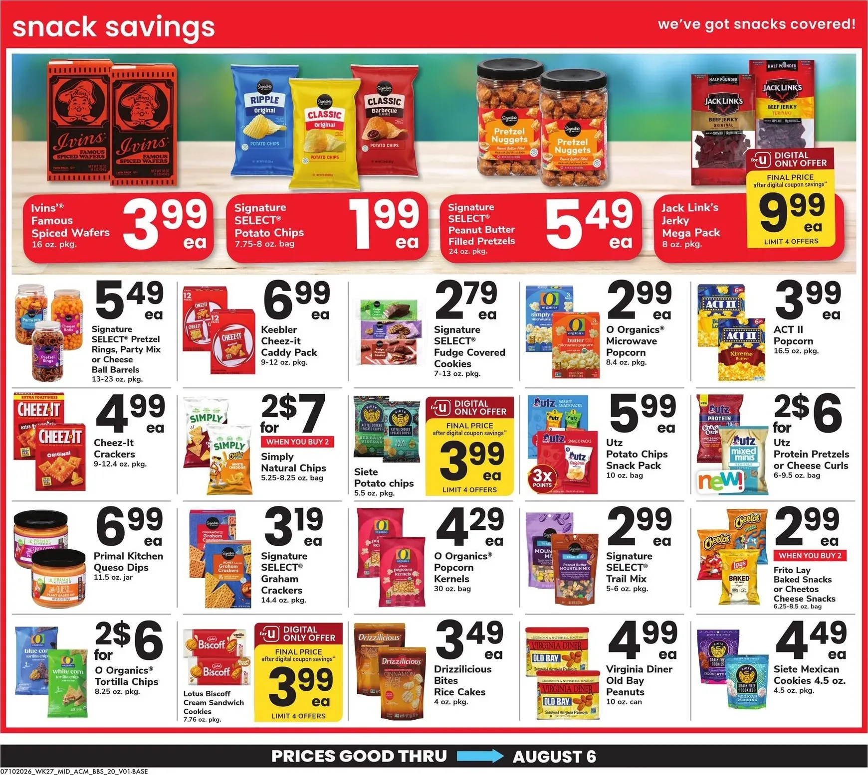 Weekly ad Current ACME - Big book of savings leaflet valid from Friday 07/10/2026 to Thursday 08/06/2026 from July 10 to August 6 2026 - Page 20