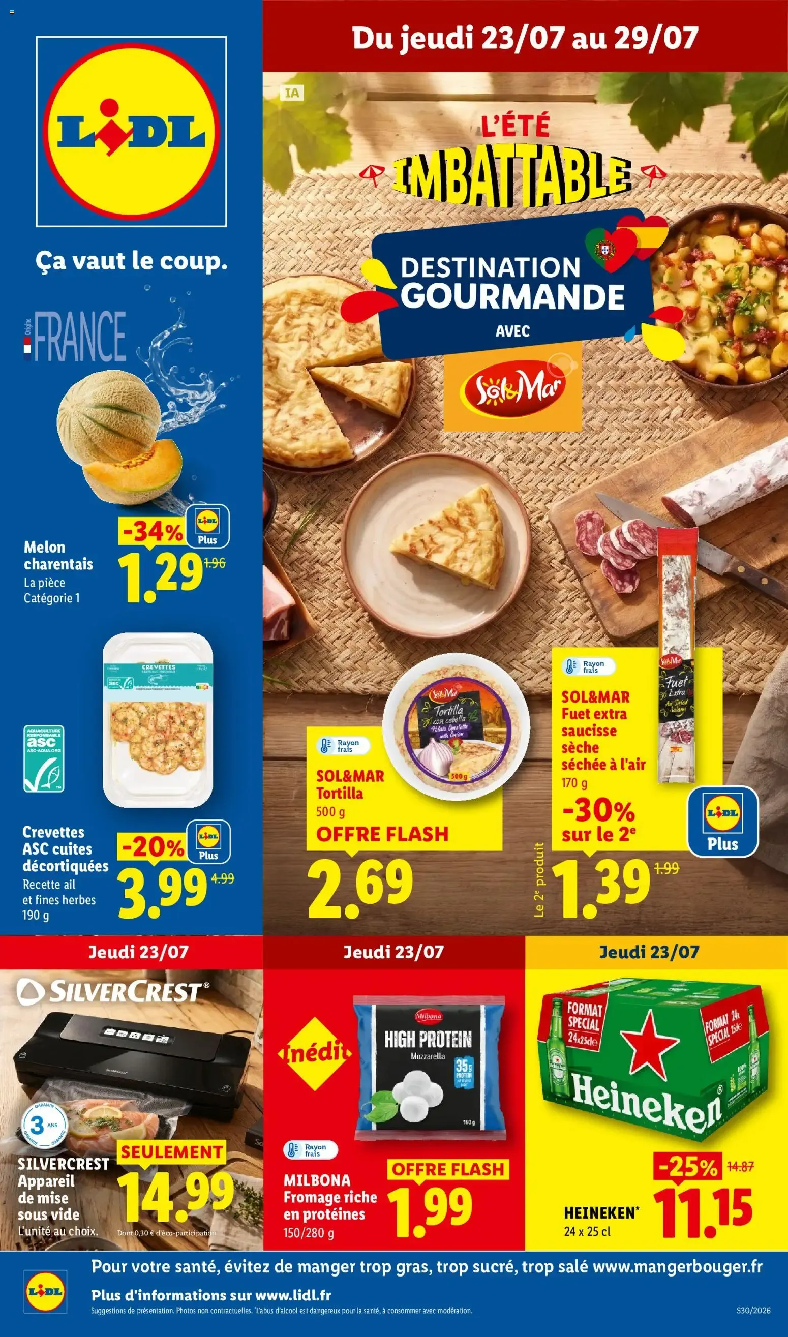 Catalogue LIDL du 23/07/2026 | Promo prospectus en ligne