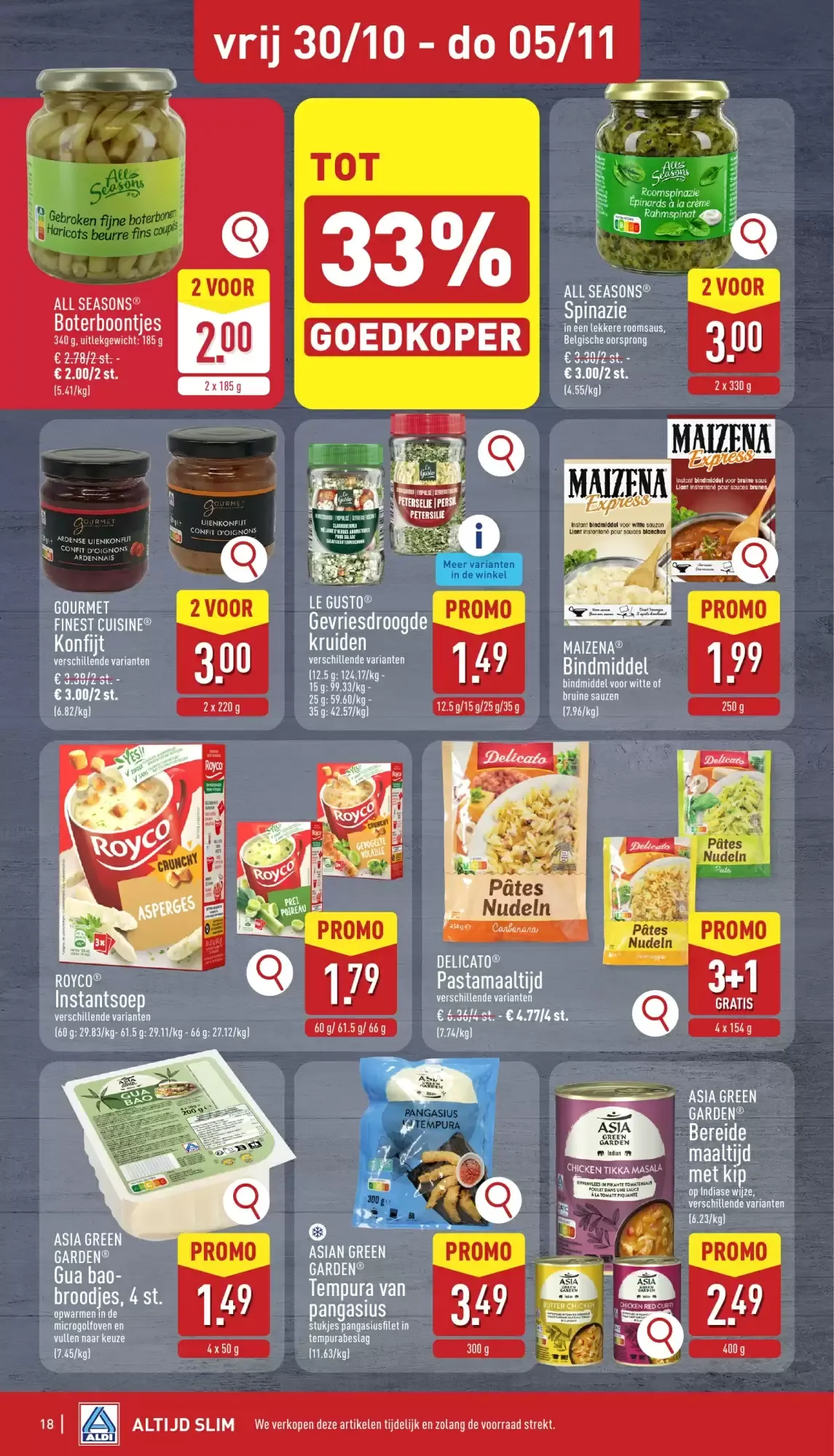 ALDI Folder 26/10 - 31/10 van 26 oktober tot 31 oktober 2026 - folder pagina 18