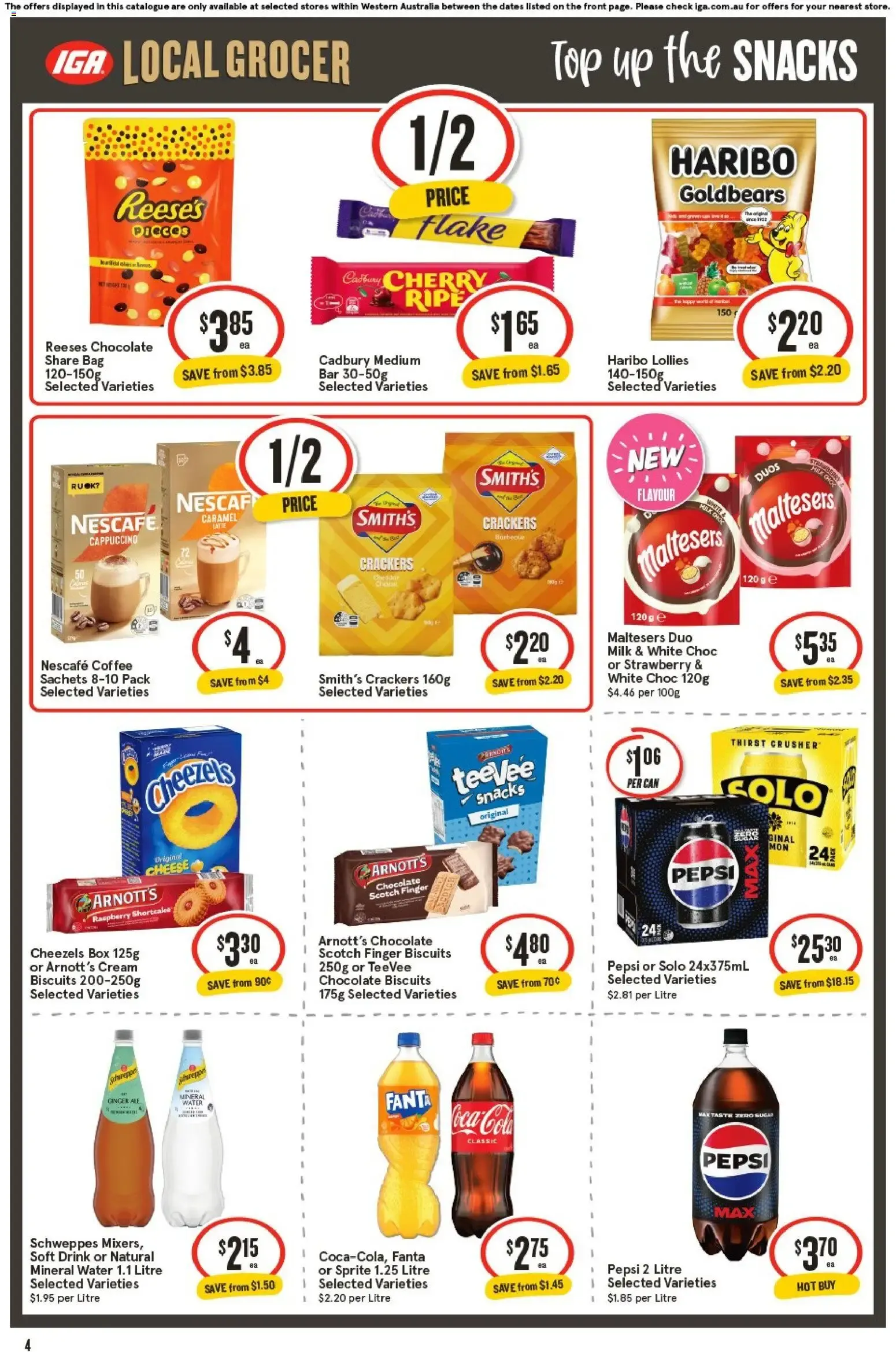 IGA catalogue valid from 26/08/2026 > Online Australia - Catalogue valid from 26 August to 1 September 2026 - page 4