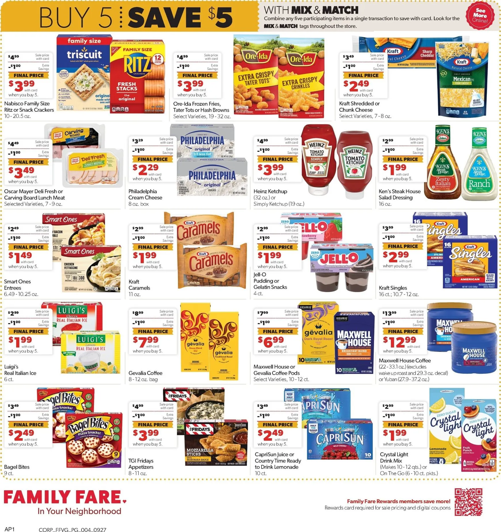 Weekly ad Current Family Fare leaflet valid from Sunday 09/27/2026 to Saturday 10/03/2026 from September 27 to October 3 2026 - Page 5