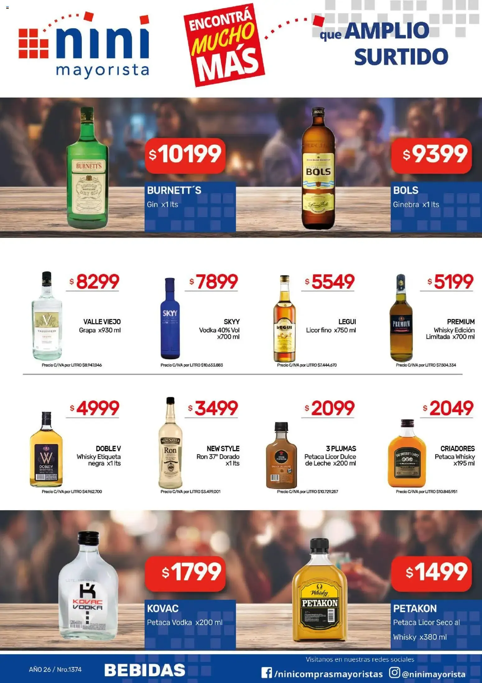 Ofertas de NINI Mayorista - Revista N°1374 24 de agosto al 30 de agosto 2026 - Página 19 del catálogo