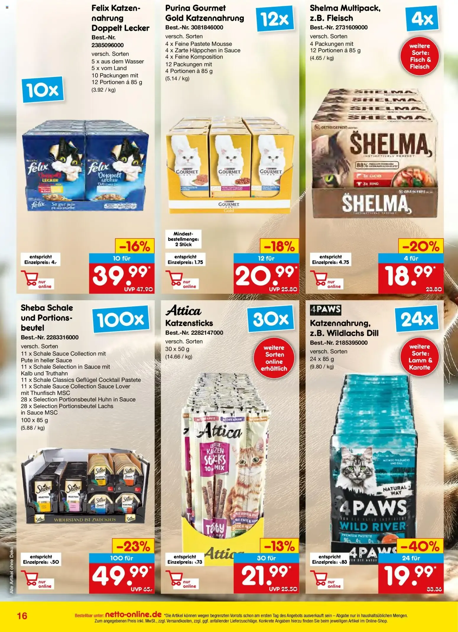 Netto Marken-Discount Online-Angebote Juni (ab 01.06.2026) » Angebote von 1. Juni bis 30. Juni 2026 - Prospekt seite 16