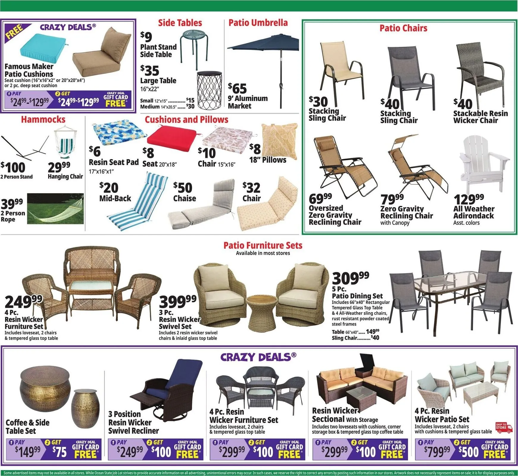 Weekly ad Current Ocean State Job Lot leaflet valid from Thursday 08/13/2026 to Wednesday 08/19/2026 from August 13 to August 19 2026 - Page 7