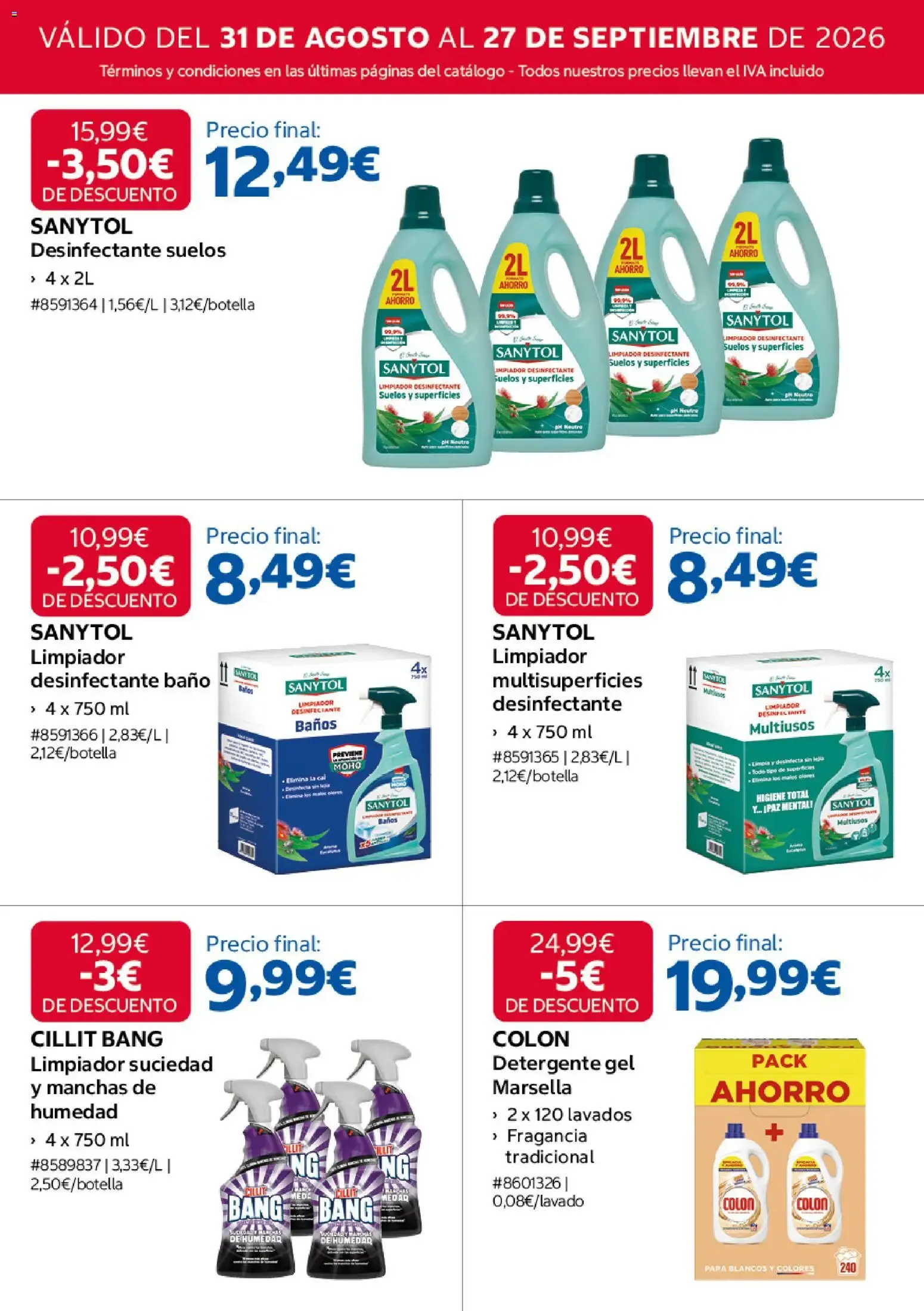 Catálogo de Costco Wholesale: Más de 1000€ en Ahorros para Socios 31 de agosto al 27 de septiembre 2026 - Página 21