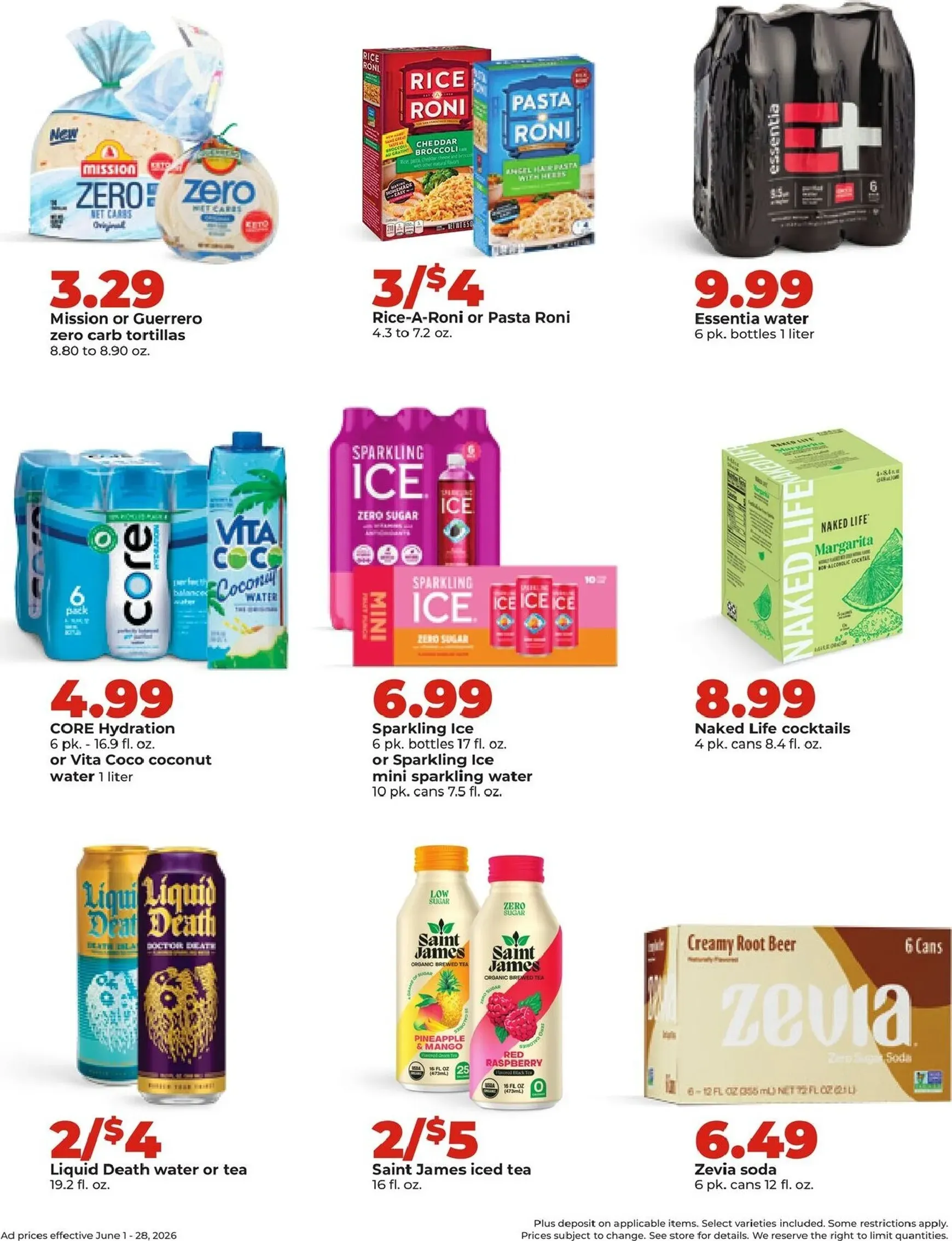 Weekly promotion Current Hy Vee - Deals Good All Month Long leaflet valid from Monday 06/01/2026 to Sunday 06/28/2026 spanning from June 1 to June 28 2026 - Page 13 for Catalogue 365