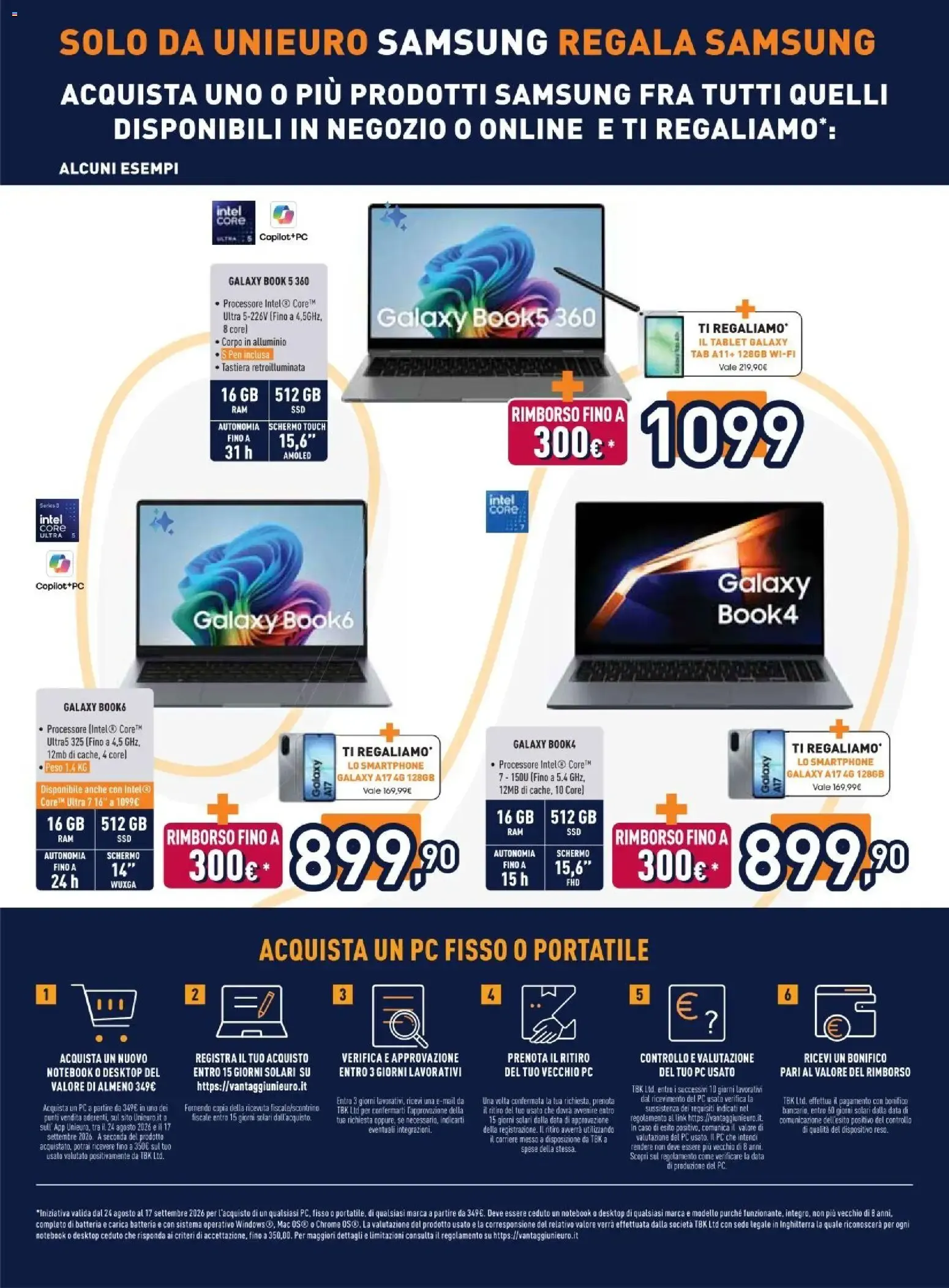 SAMSUNG REGALA SAMSUNG da 7 settembre a 13 settembre di 2026 - Pagina del volantino 6